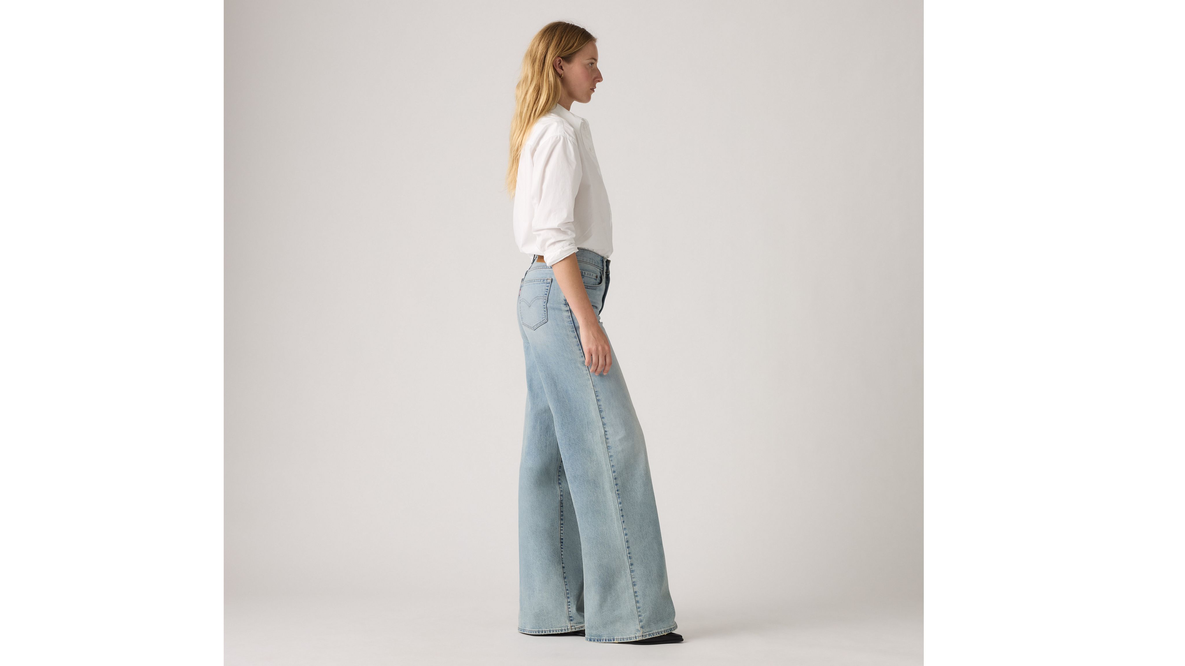 728™ High Rise Wide Leg Jeans 4