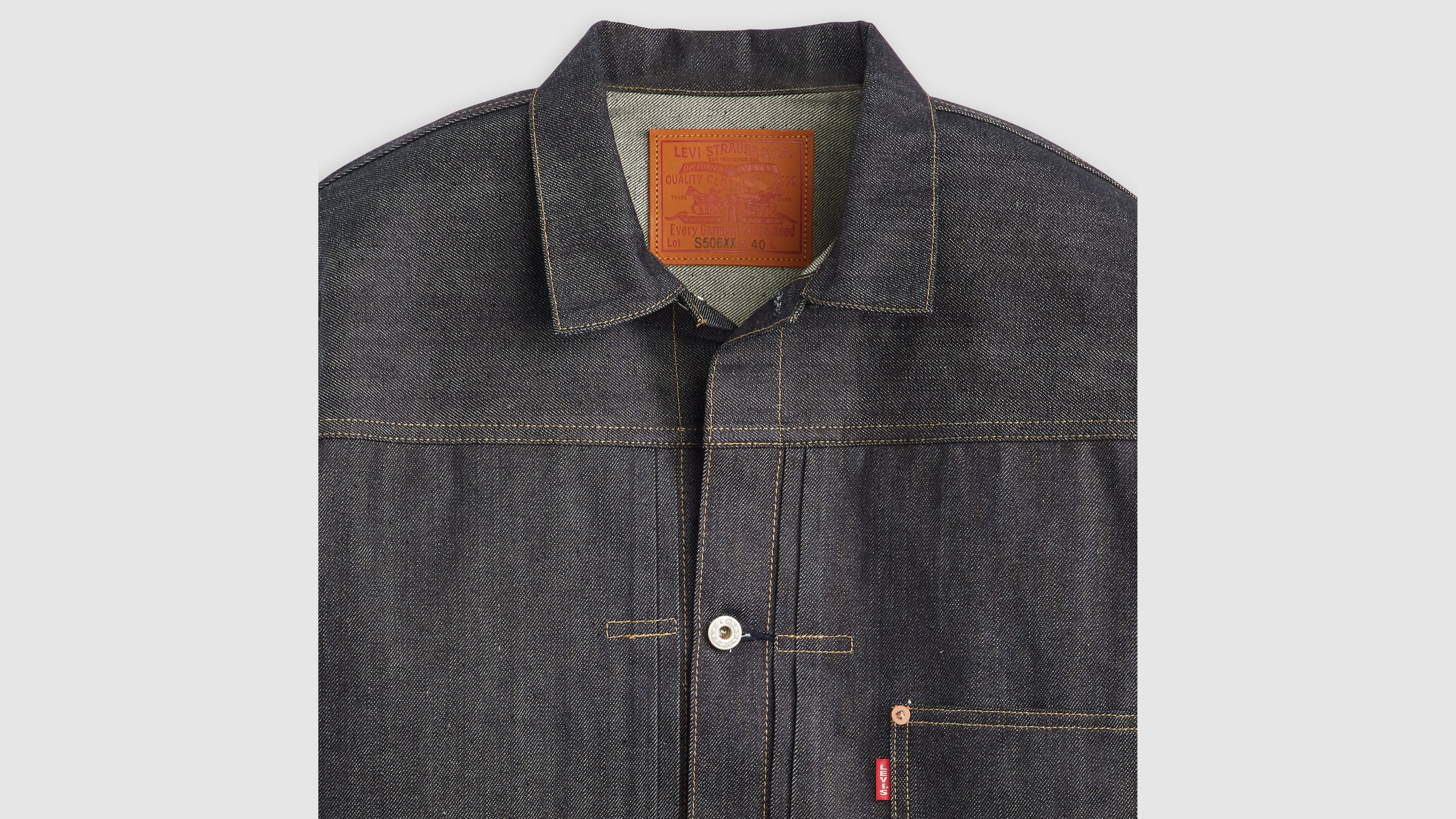 LEVI'S LVC WWII TRUCKER RIGID 「S506XX」 LVC WWII TRUCKER LVC WWII RIGID LEVI'S LVC WWII TRUCKER