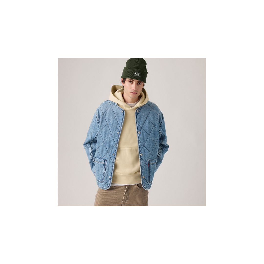 Levi's Lodi Reversible Liner Jacket In Blue