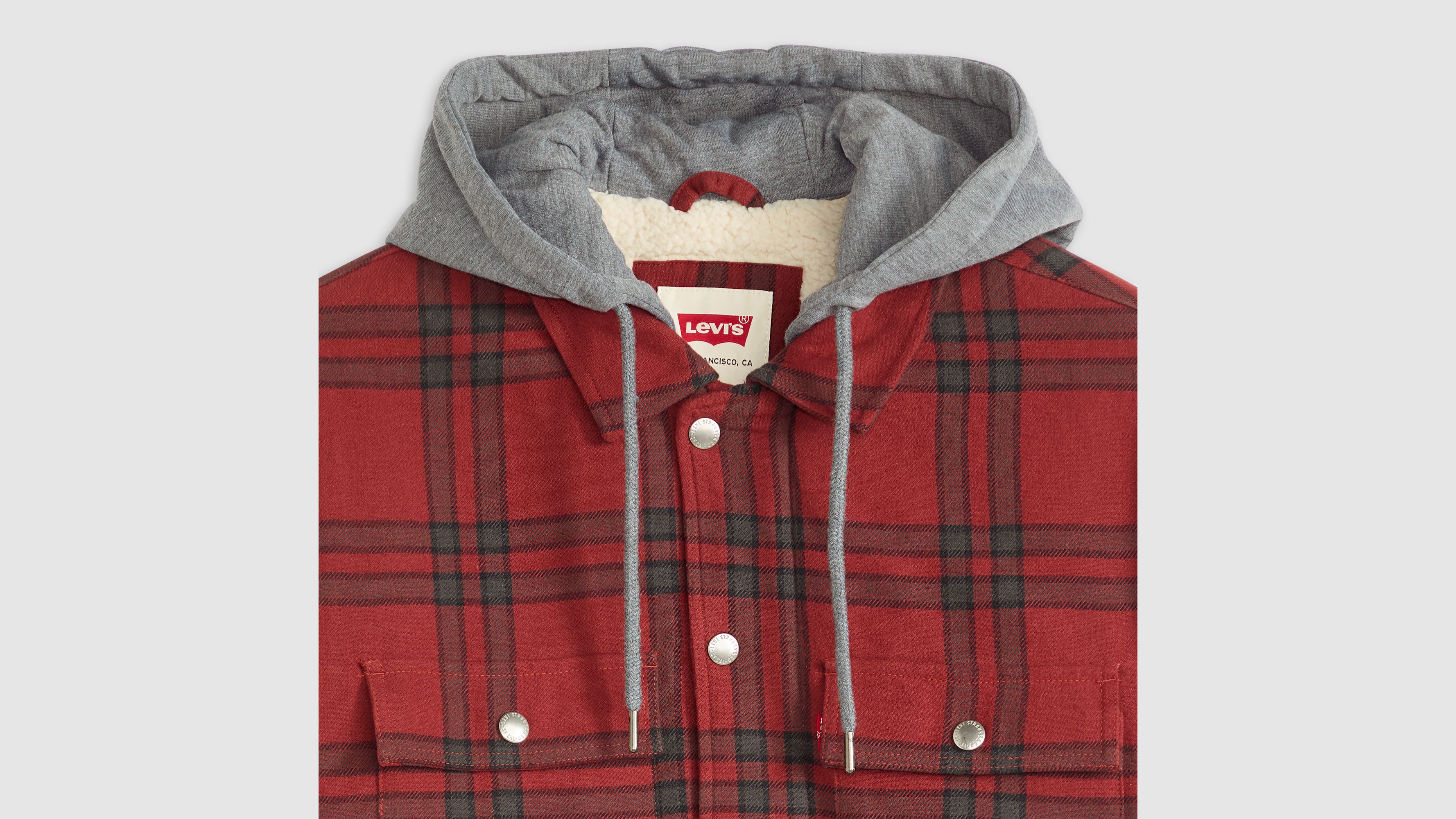 Francisco Sherpa Flannel Jacket 6