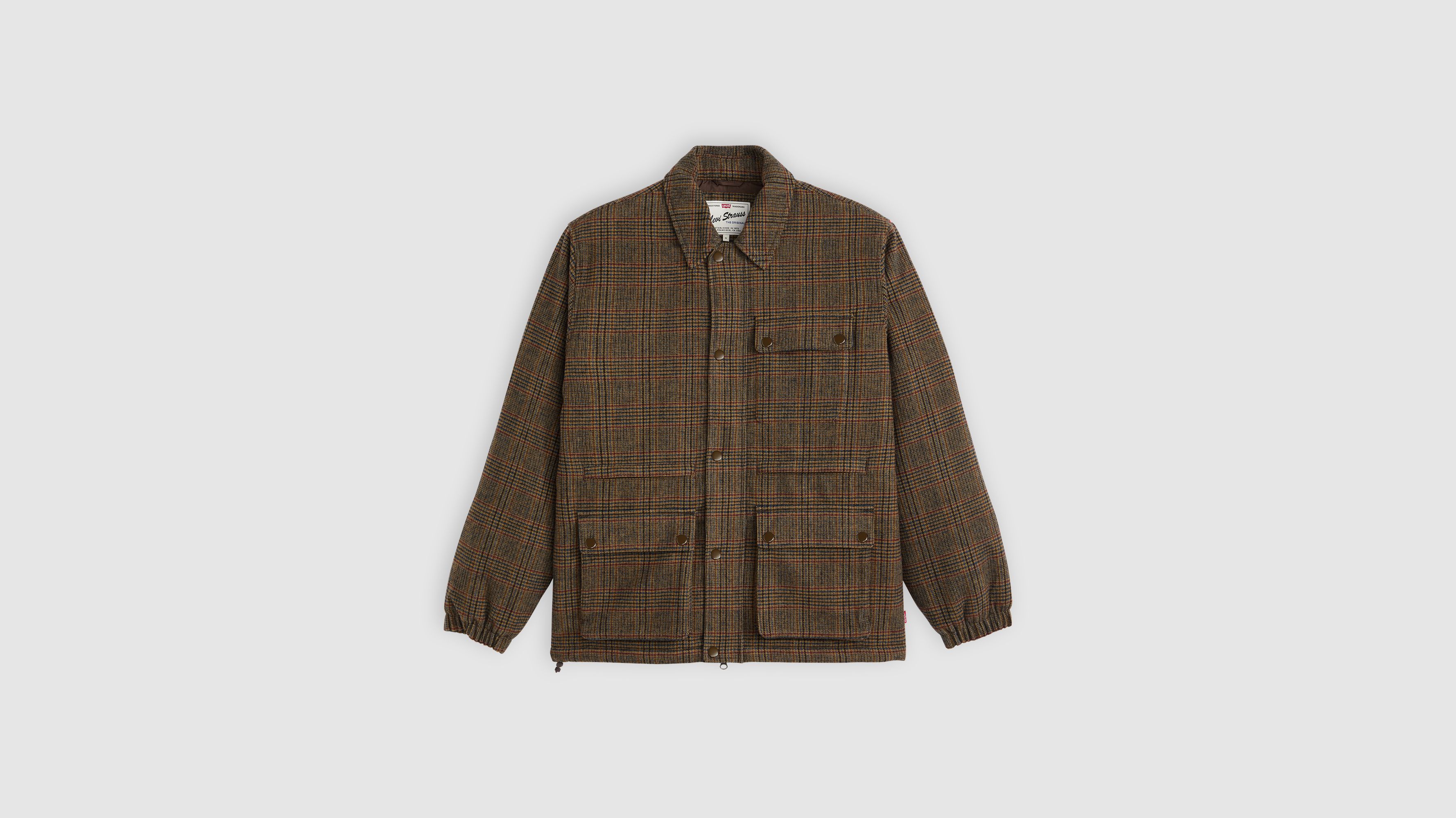 Levi's Wells Utility Insulated Jacket In Green