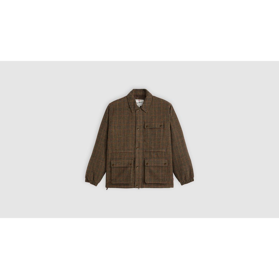 Levi's Wells Utility Insulated Jacket In Green