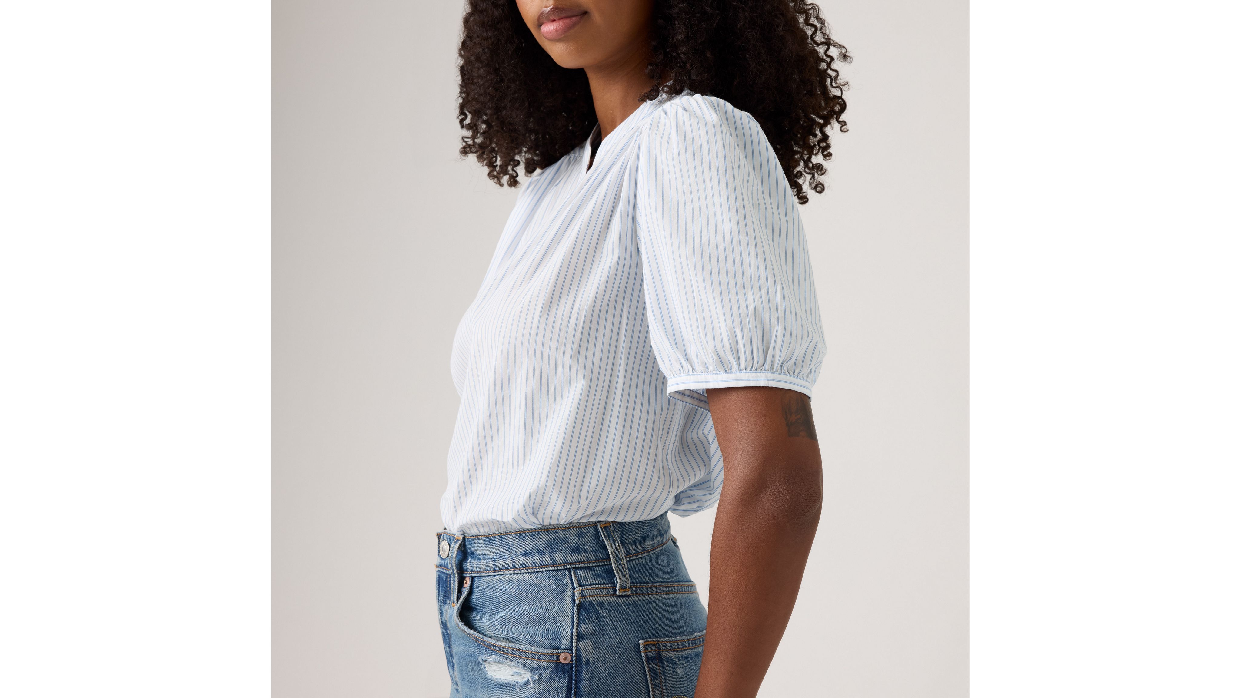 Levi's Amelie Poplin Blouse