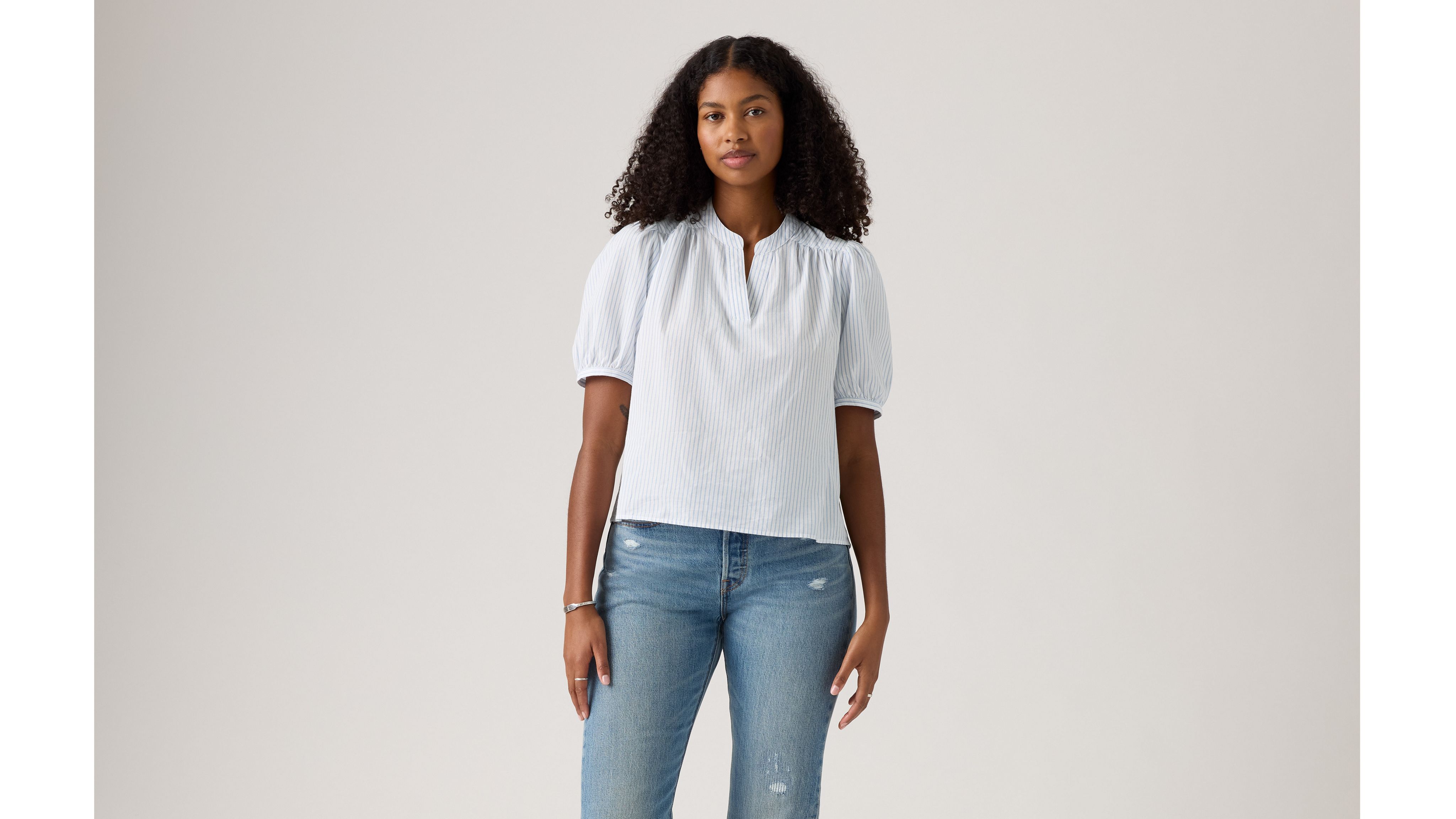 Levi's Amelie Poplin Blouse