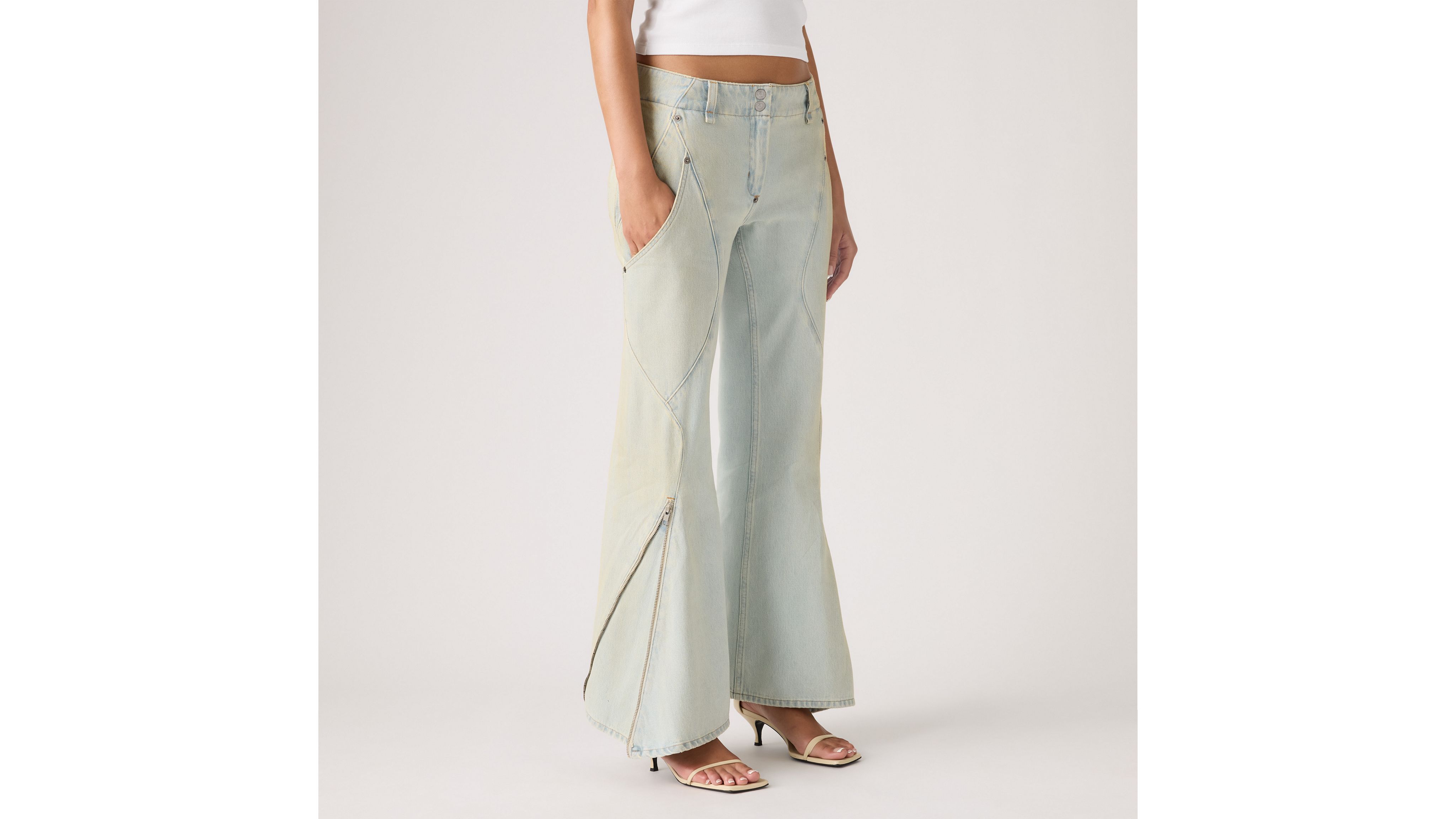 Levi's® X Kiko Kostadinov Flared Jeans - Light Wash | Levi's® US