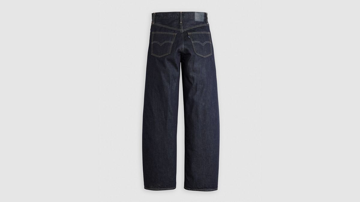 Women's Drop Barrel Jeans — New Rinse - Dark Wash