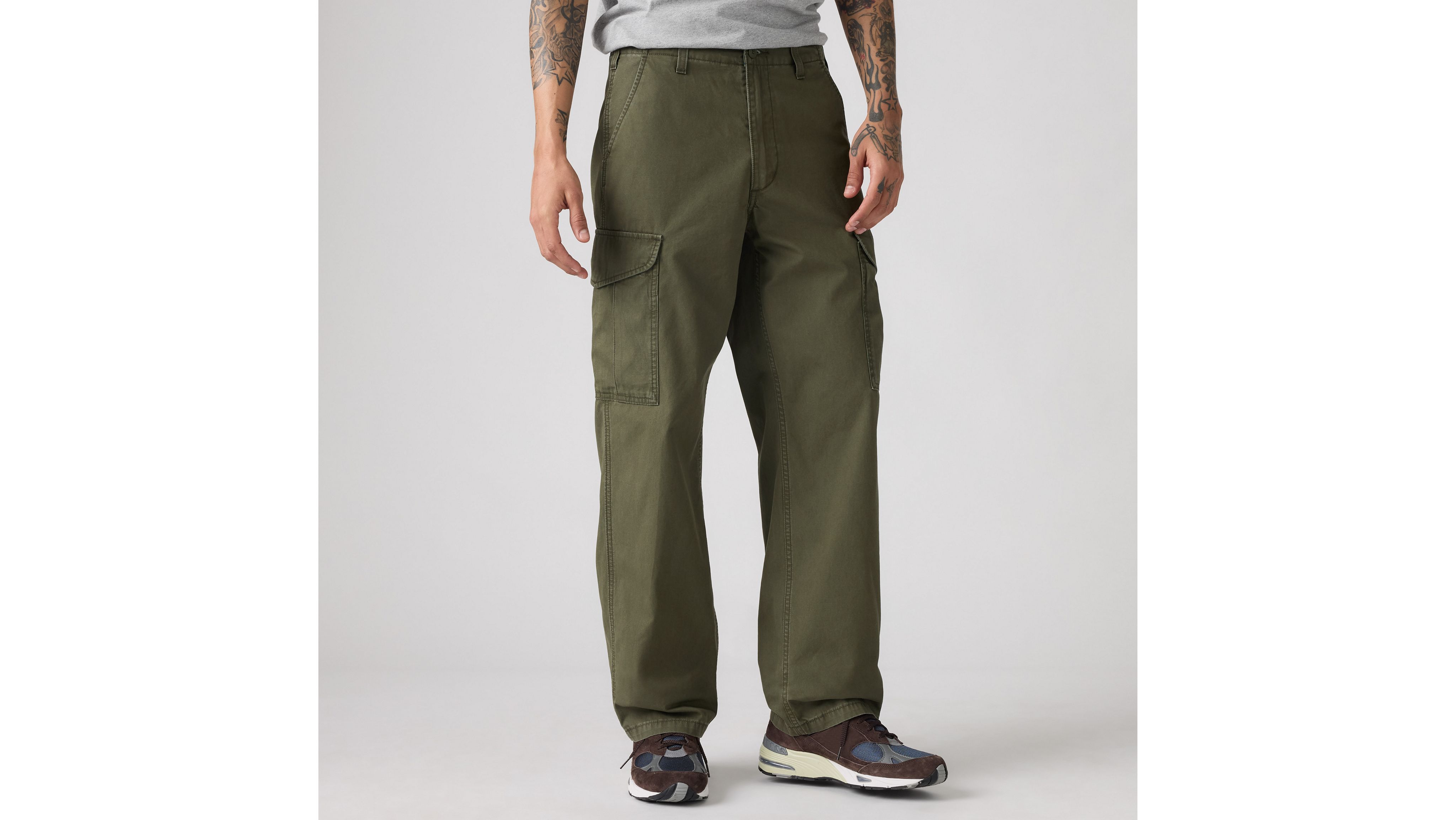 Xx Cargo Baggy Pants - Green | Levi's® AT