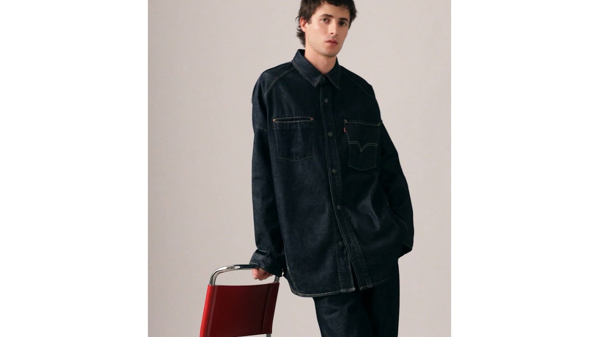 Twisted Shacket - Dark Wash | Levi's® US