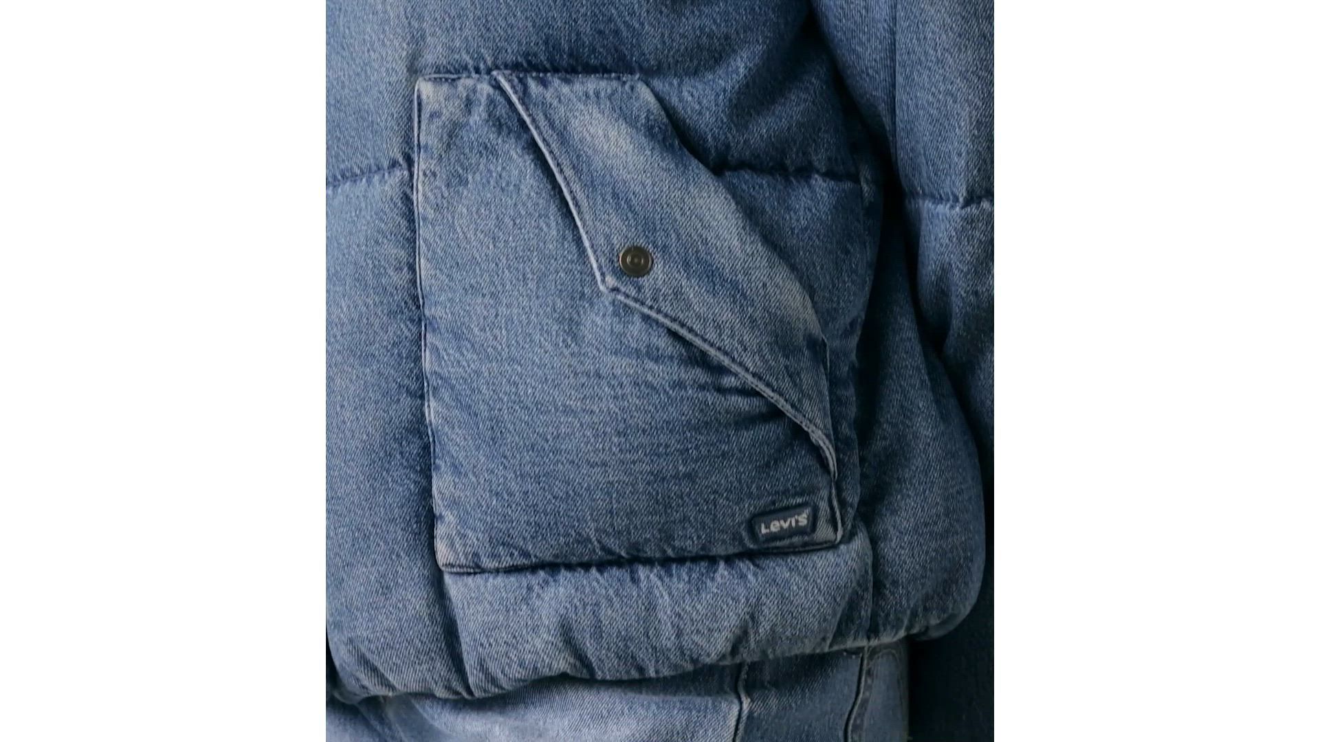 Western Gebauschte Shortie-Jacke 1