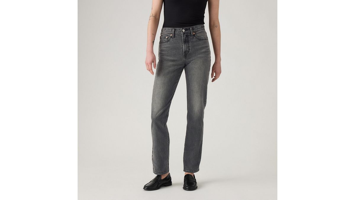 Wedgie Slim Fit Women's Jeans — After Hours - Grey