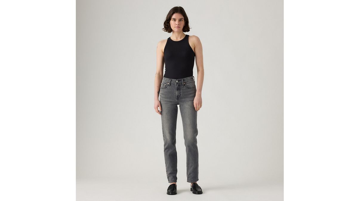 Wedgie Slim Fit Women's Jeans — After Hours - Grey