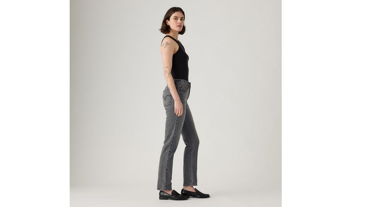 Wedgie Slim Fit Women's Jeans — After Hours - Grey