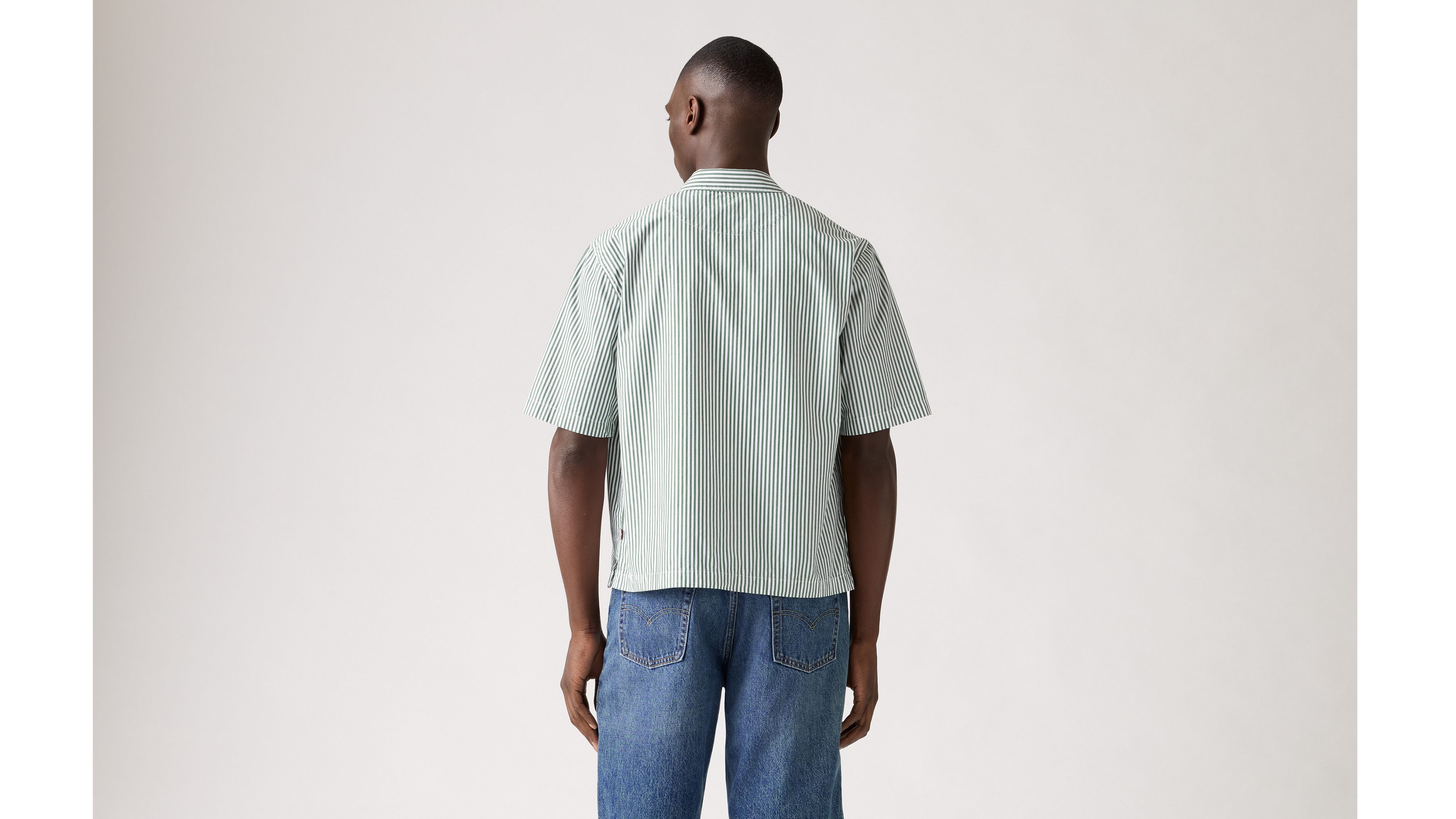 Short-Sleeve Zandt Cropped Shirt