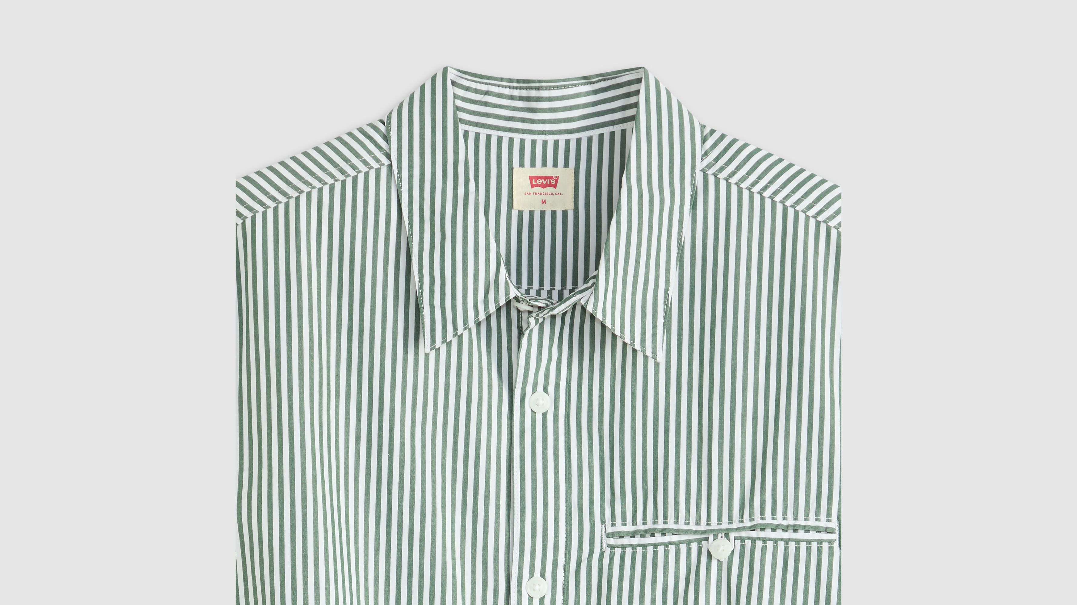 Short-Sleeve Zandt Cropped Shirt
