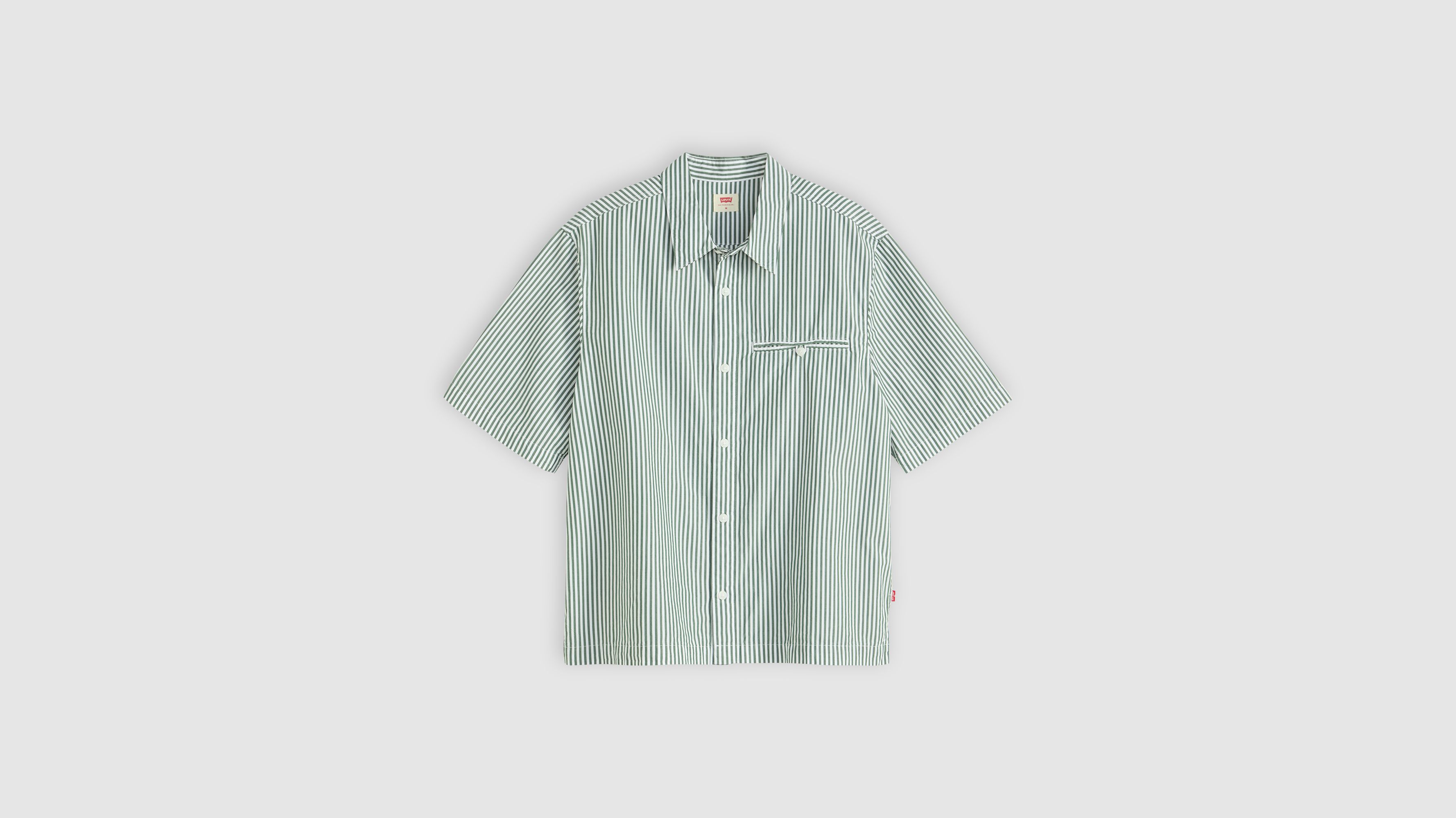 Short-Sleeve Zandt Cropped Shirt