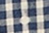 Ian Dobby Plaid - Blue - Short-Sleeve Zandt Cropped Shirt