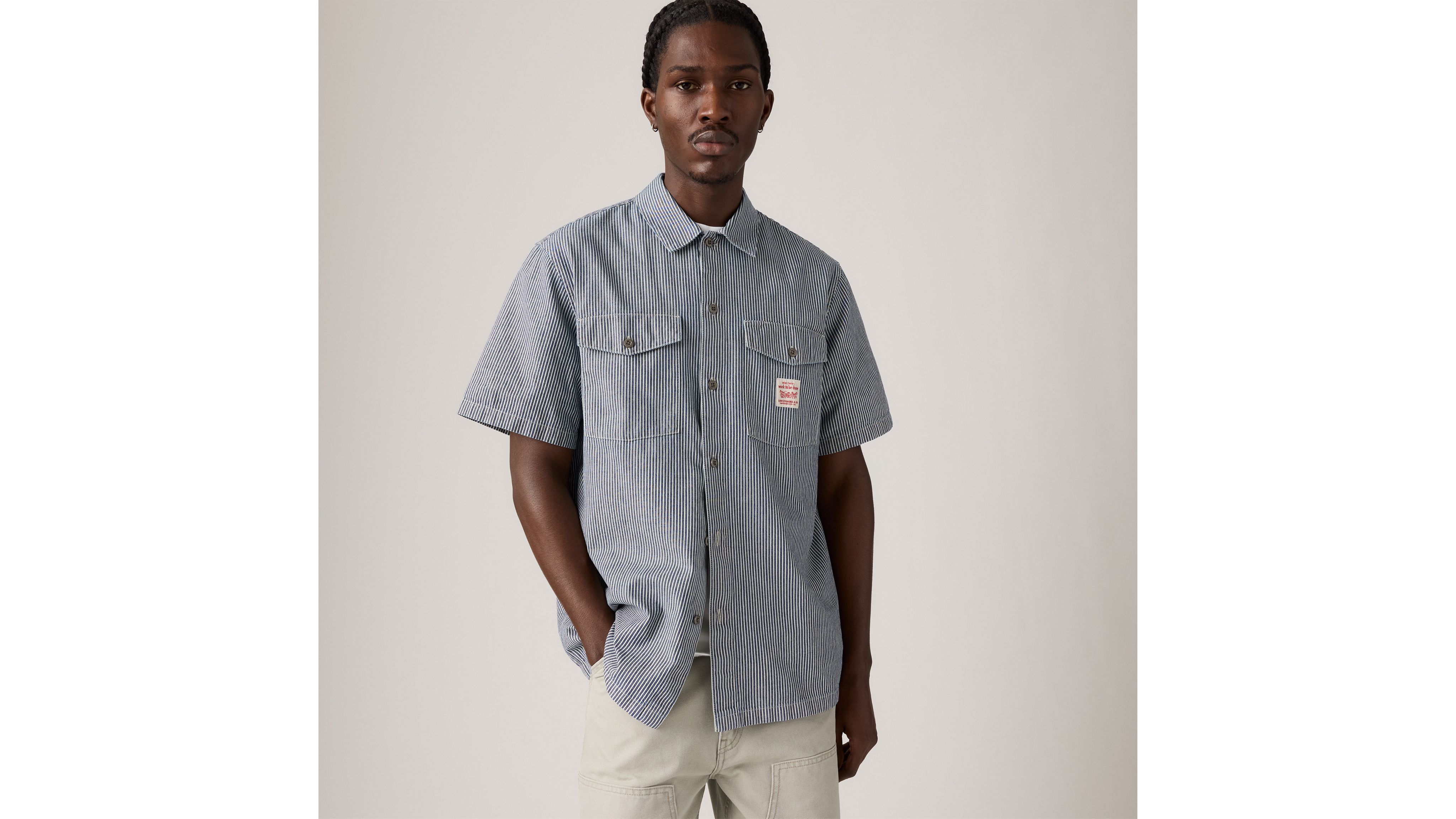 Short Sleeve Worker Shirt