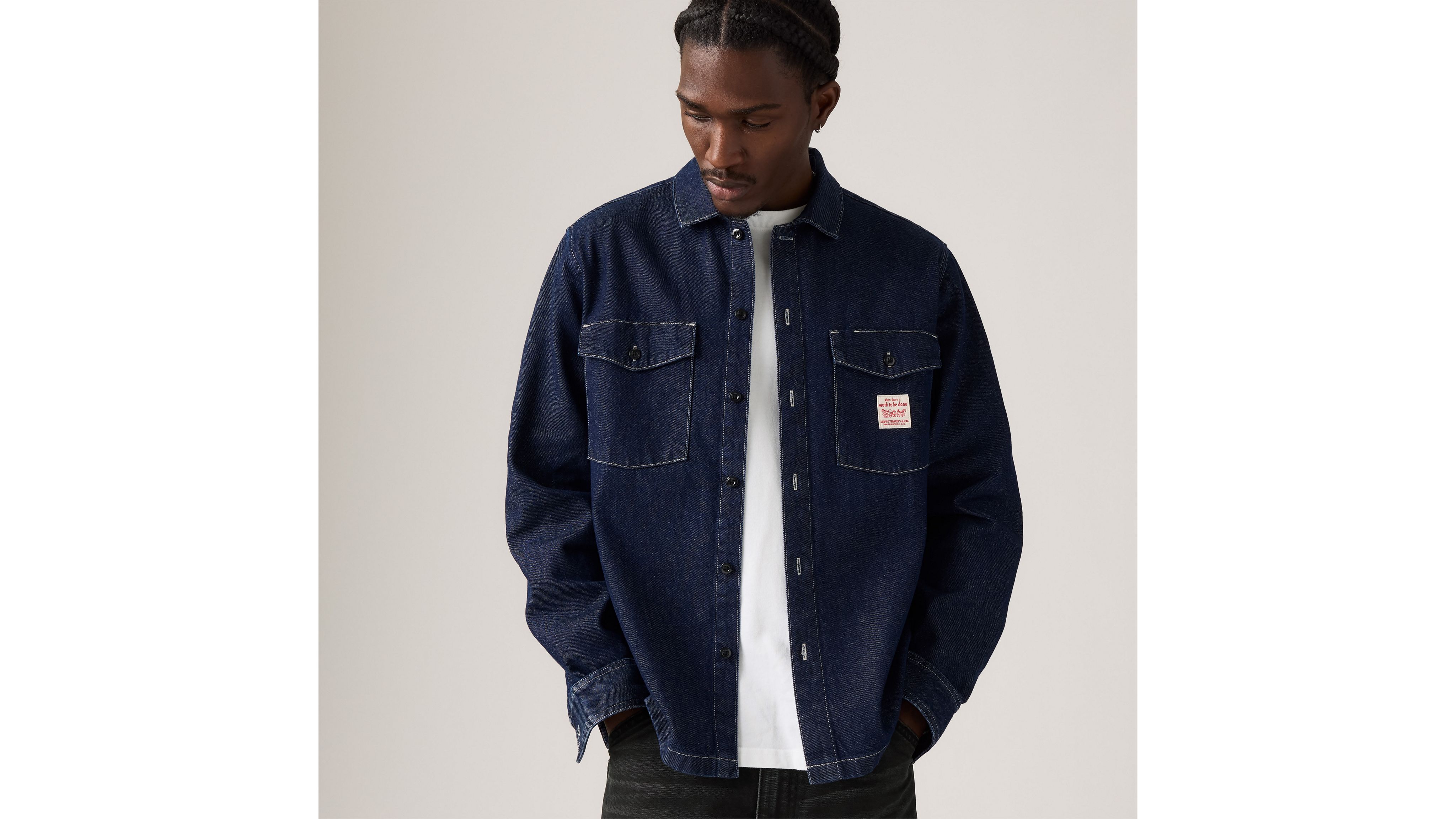 Long-Sleeve Worker Shirt 1