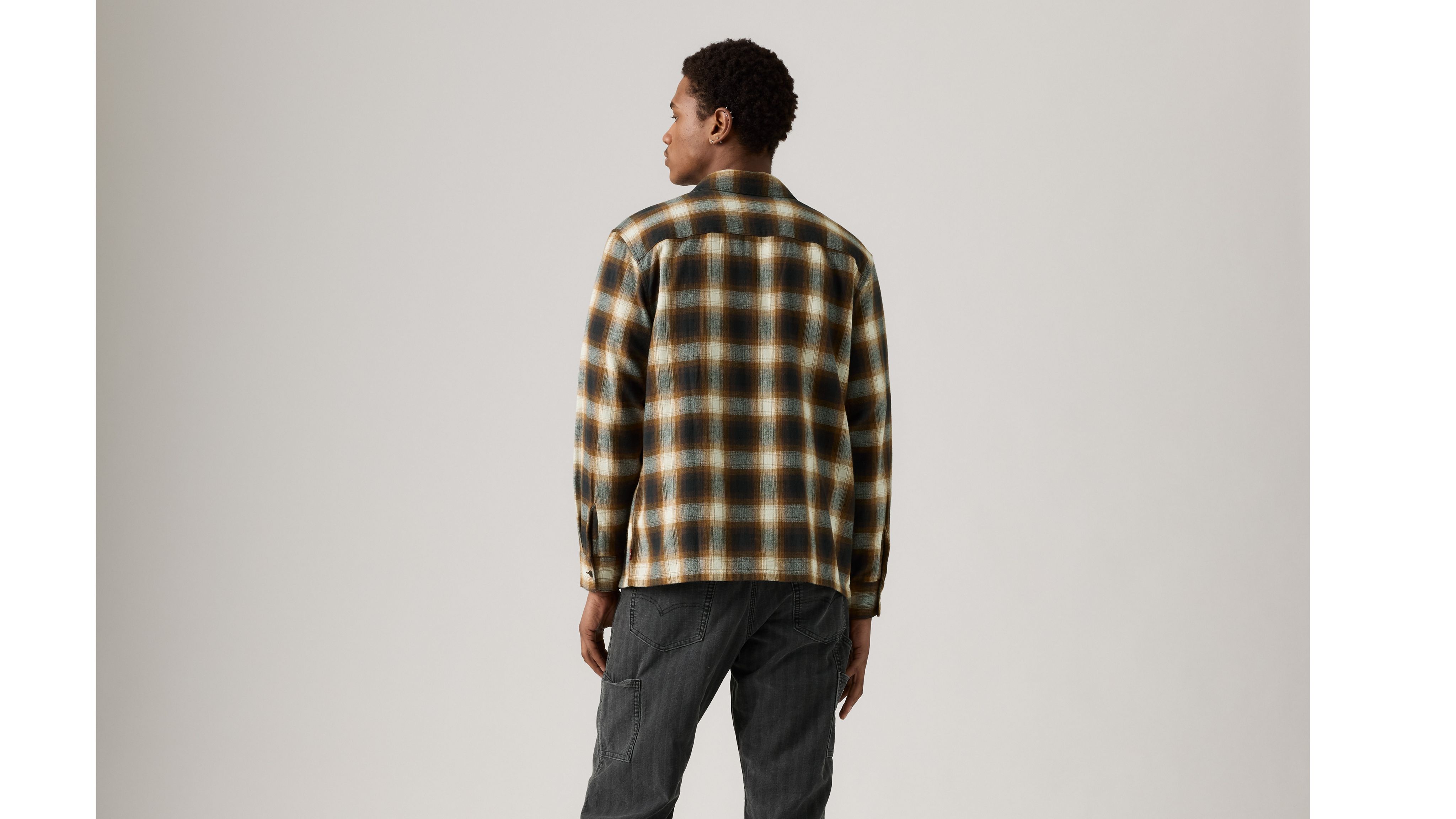 Levi's Long-sleeve Worker Shirt In Multi