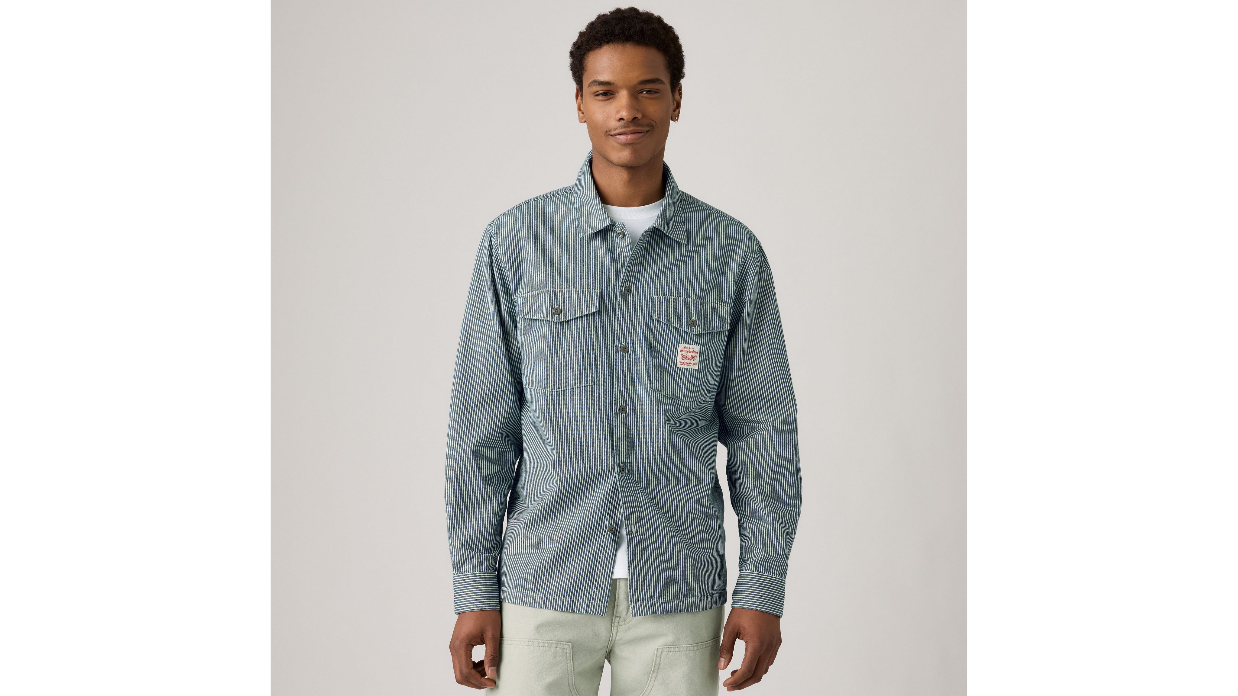 Long-Sleeve Worker Shirt 1