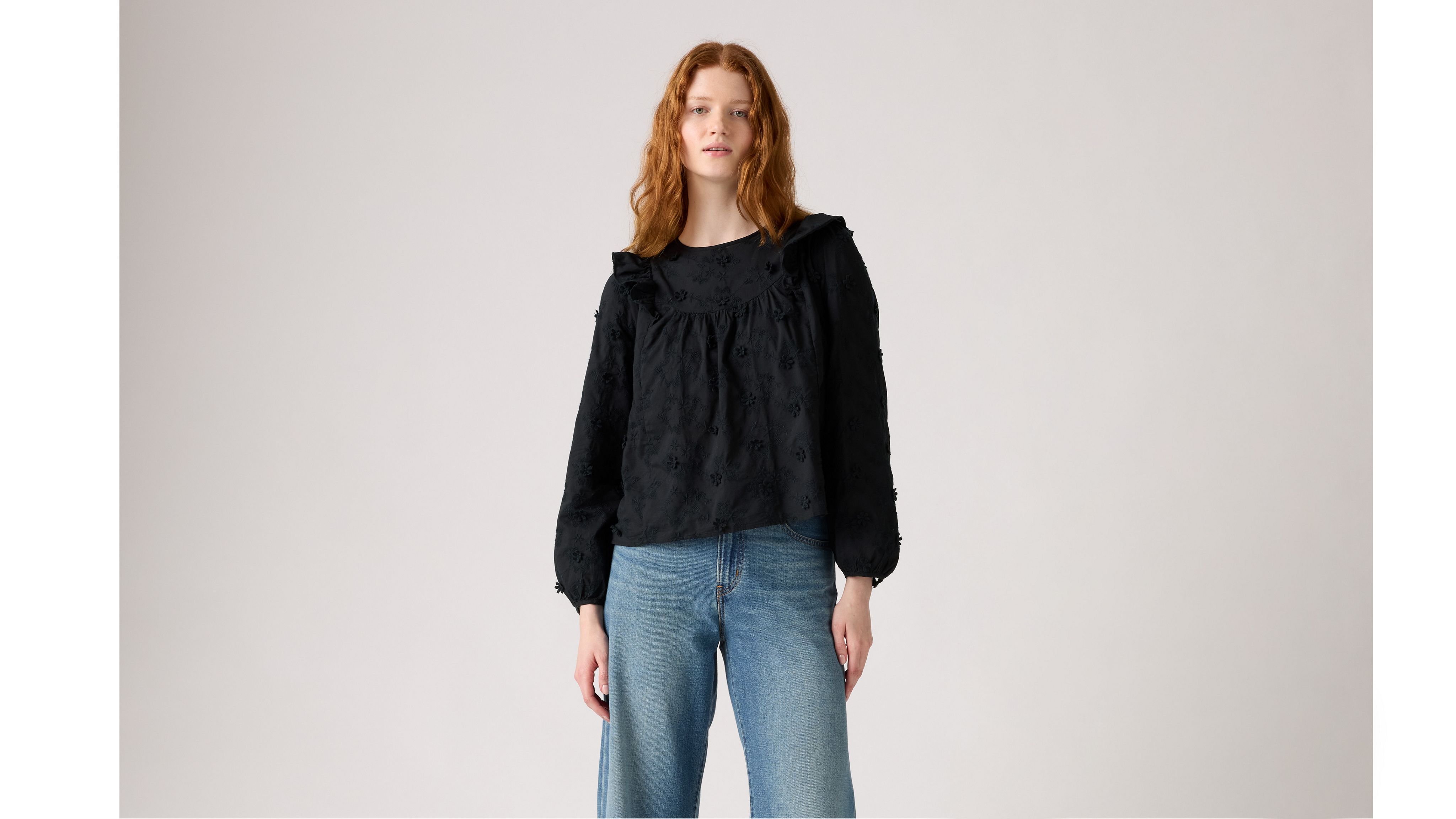 Levi's Mallory Blouse In Black