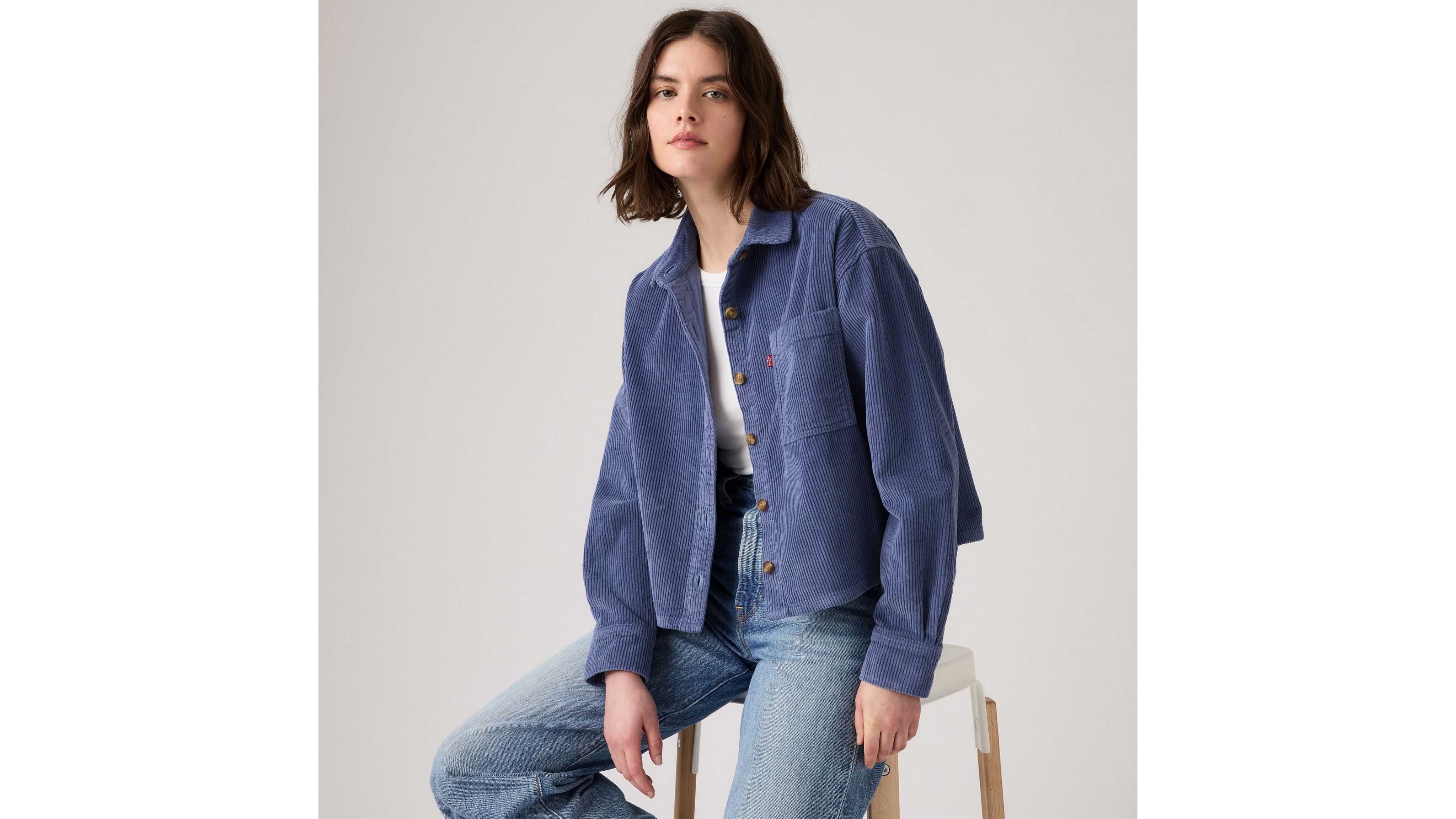 Celine Cosy Corduroy Shacket 1