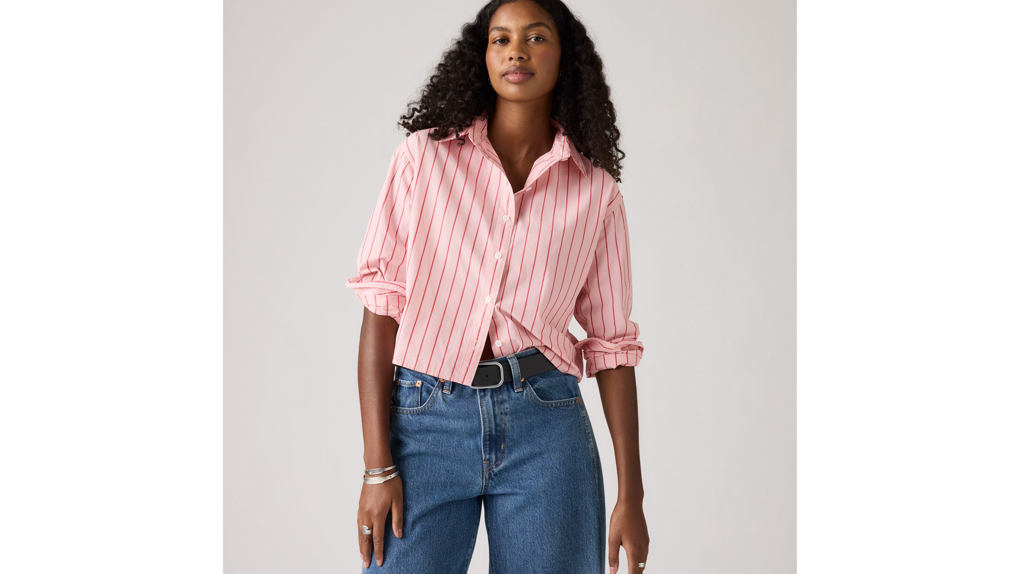 Cropped Harlie Shirt