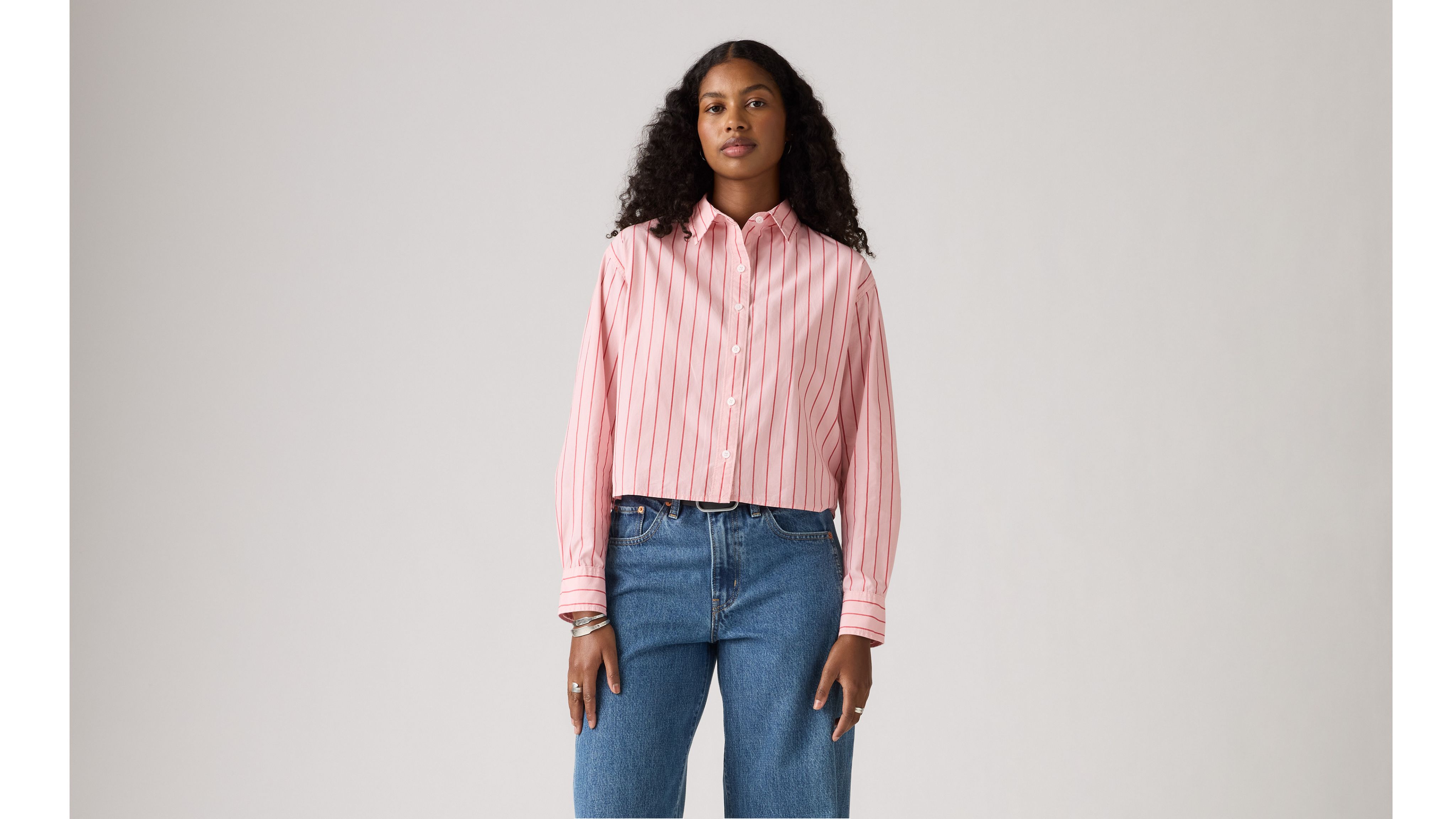 Cropped Harlie Shirt