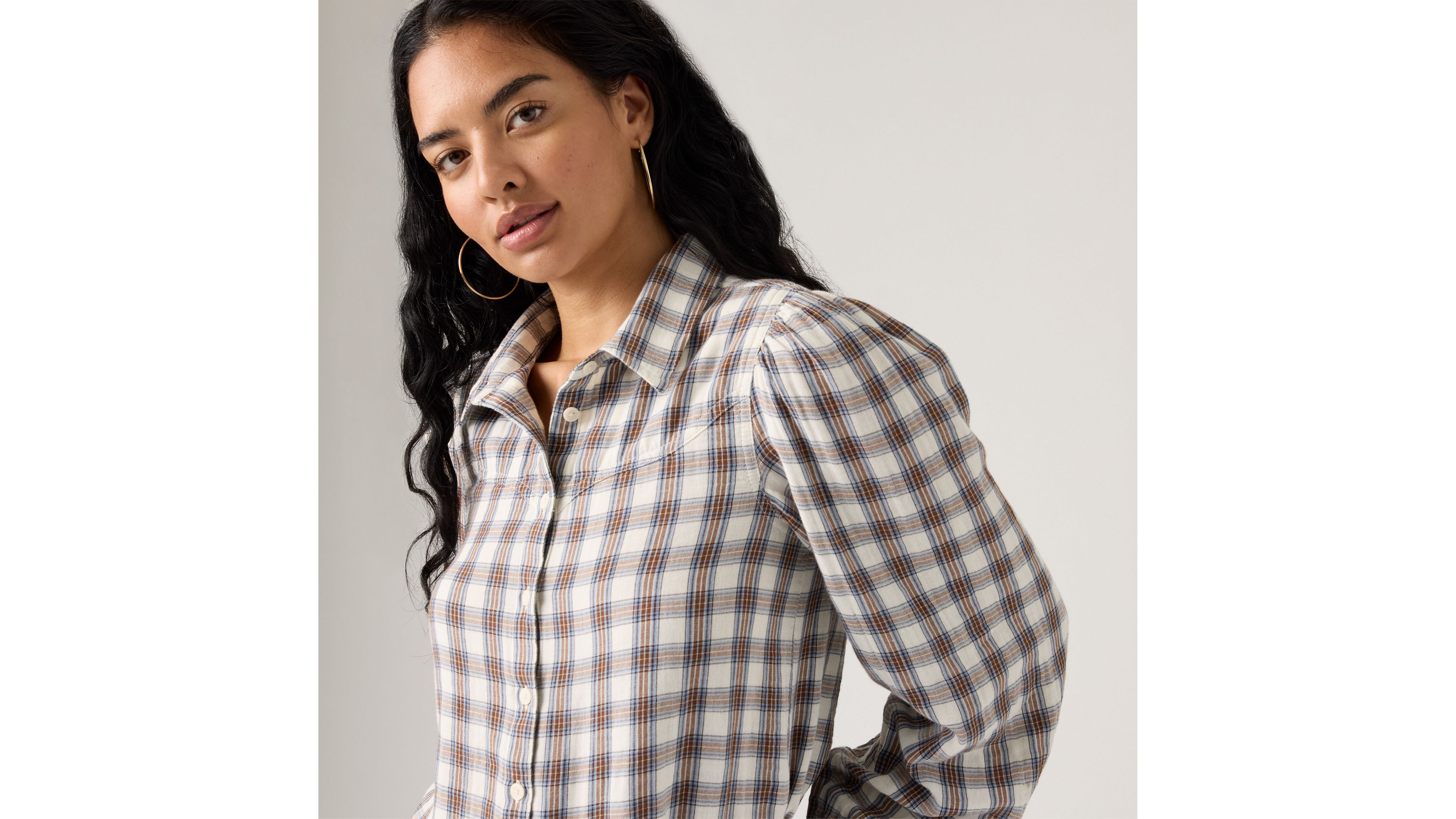 Levi's Journey Western Shirt Chambray In Multi