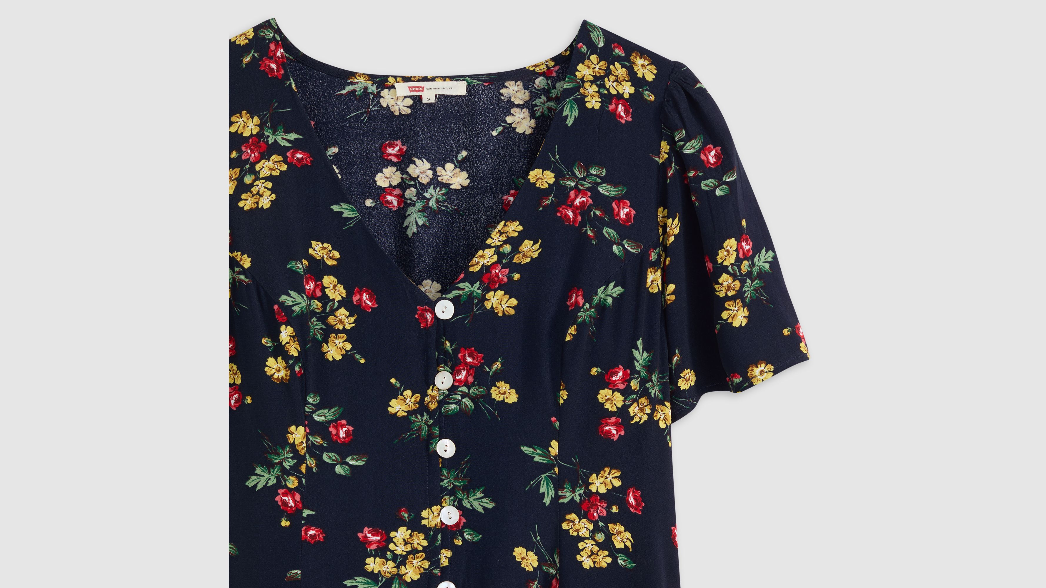 Gianni Short-Sleeve Mini Dress