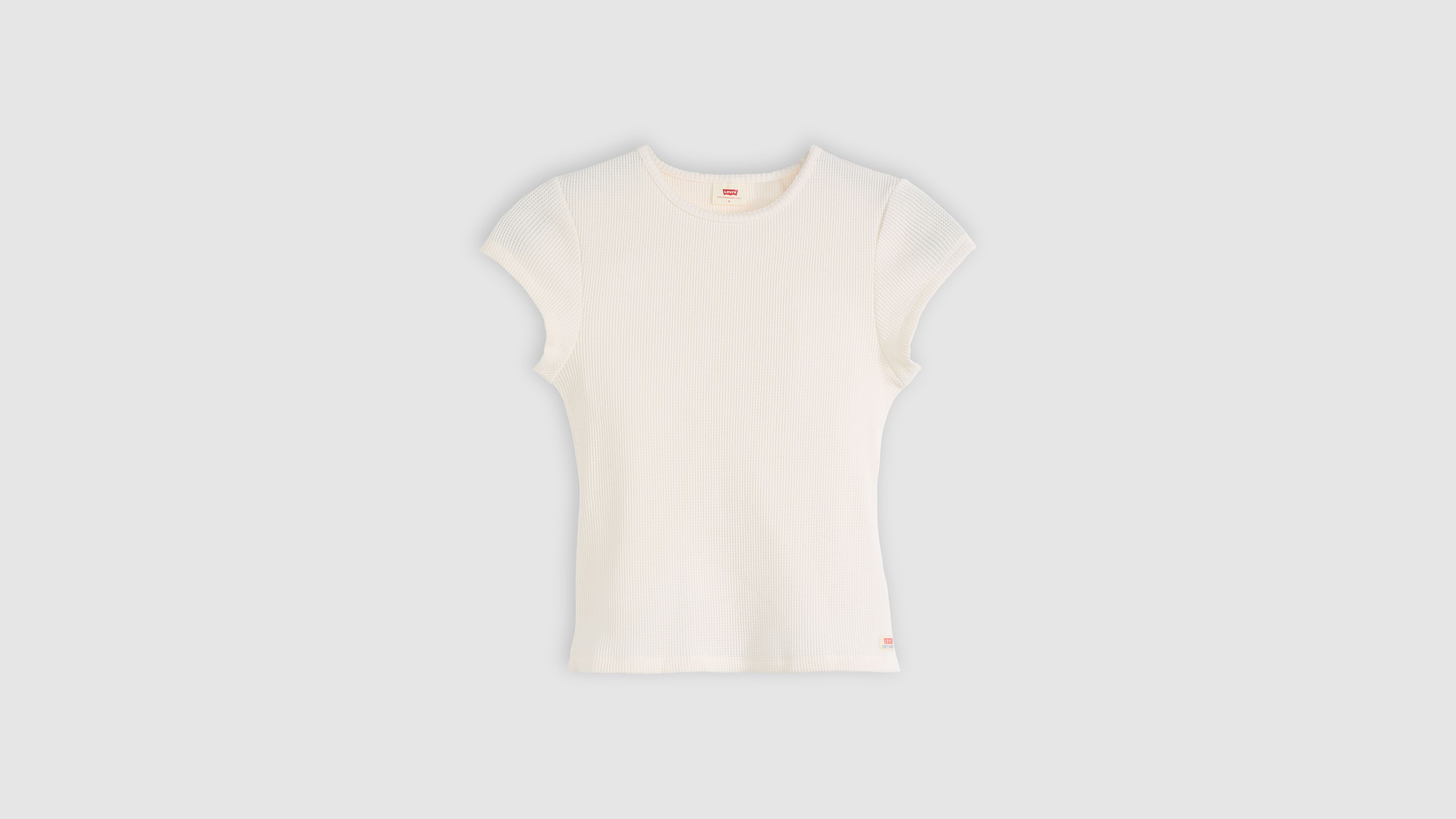 Dry Goods Waffle Tee med hætteærmer 5