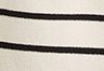 Anthracite - White - Marin Striped Top