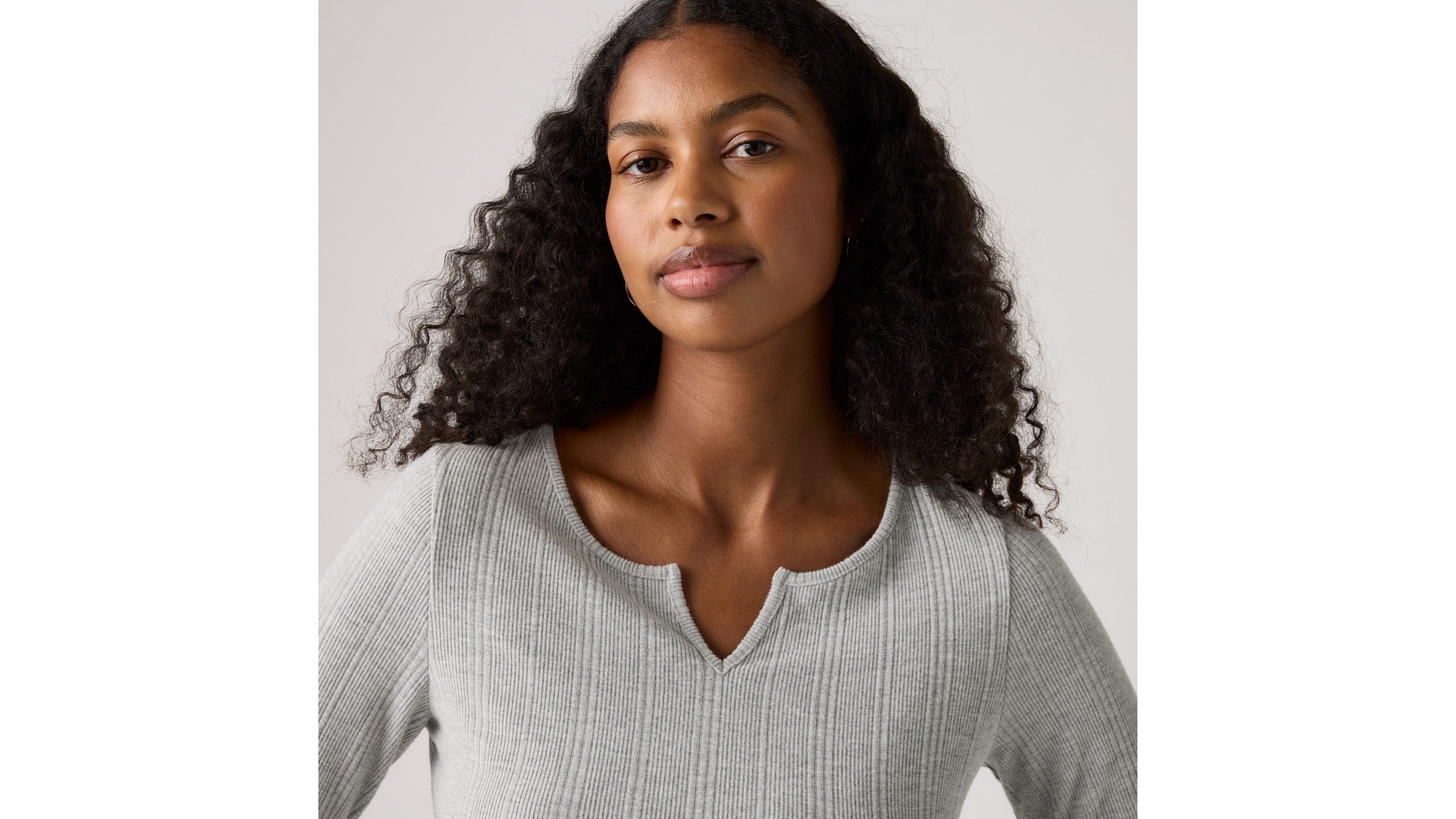 Levi's Dry Goods Women's Supersoft Long-sleeve Tee T-shirt Xl In Multi