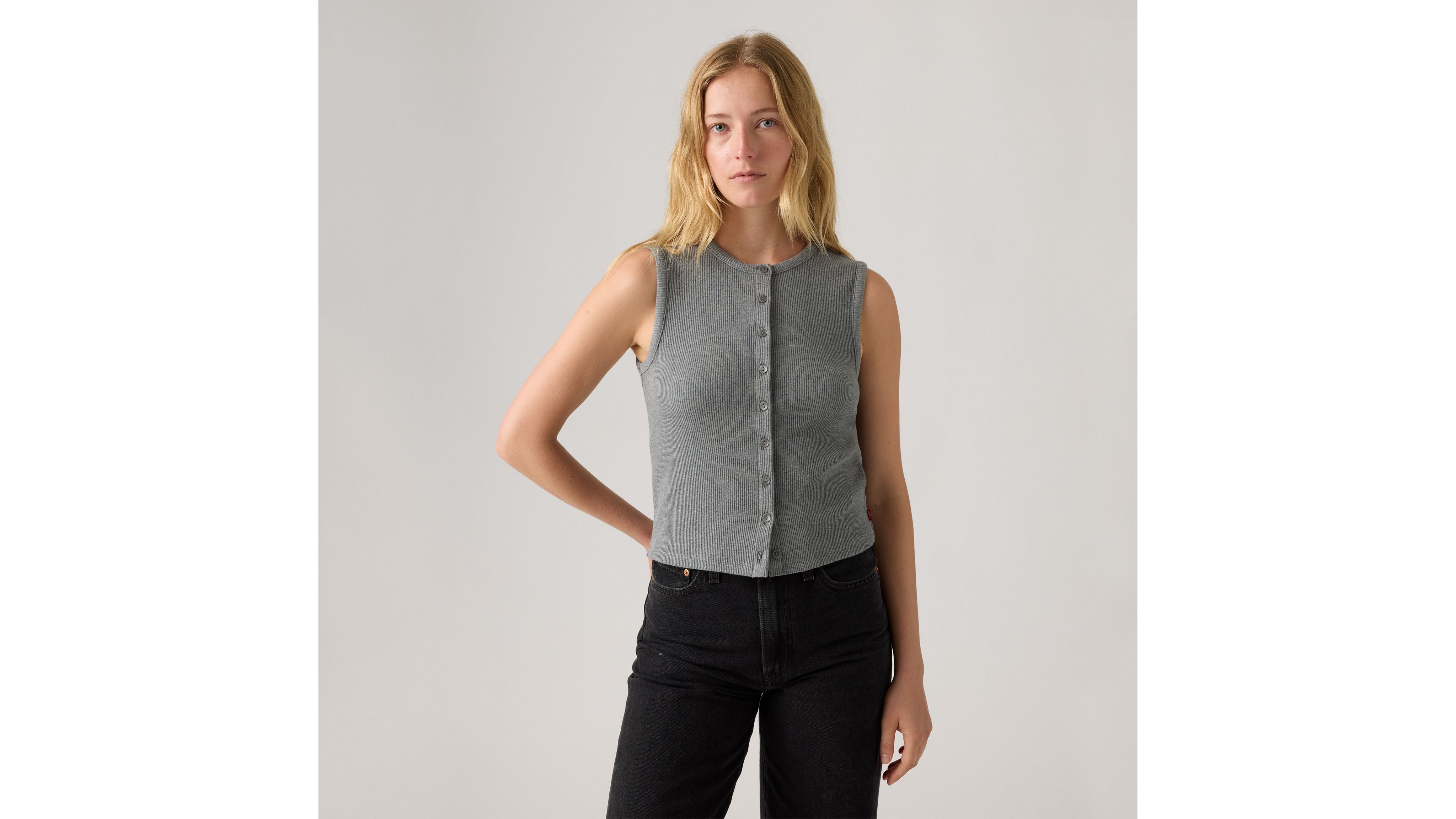 Levi's Rory Button-up Shirt In Gray