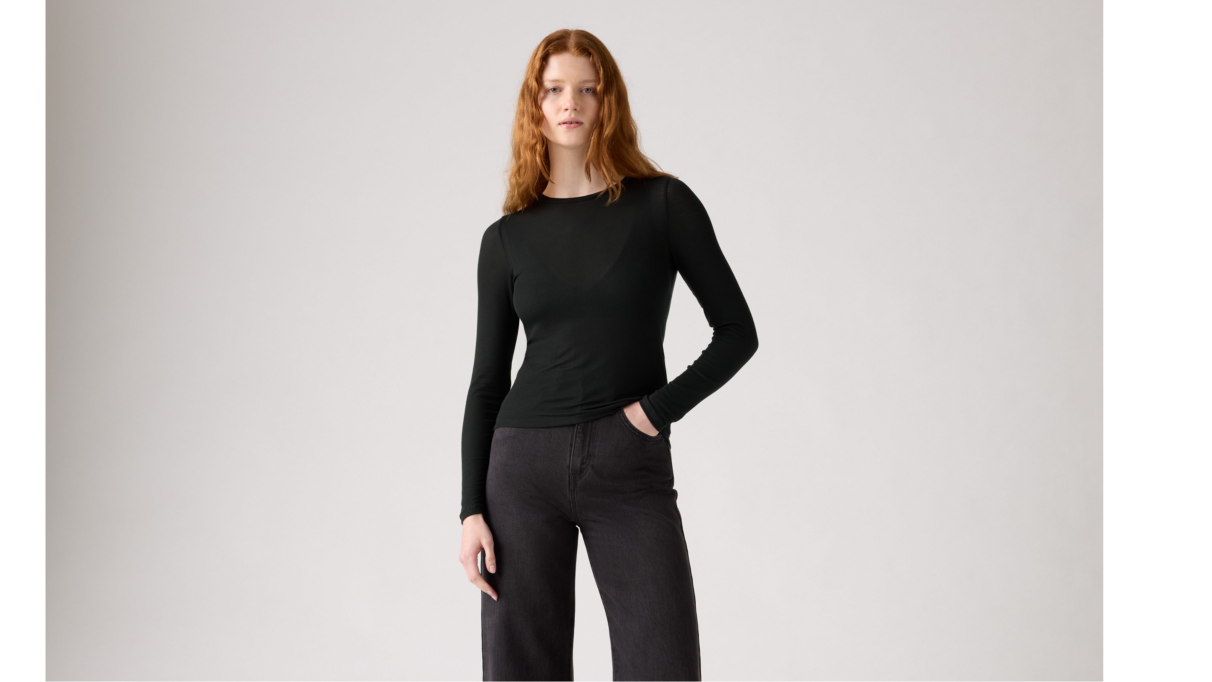 Haut manche longue Sheer Layering 8