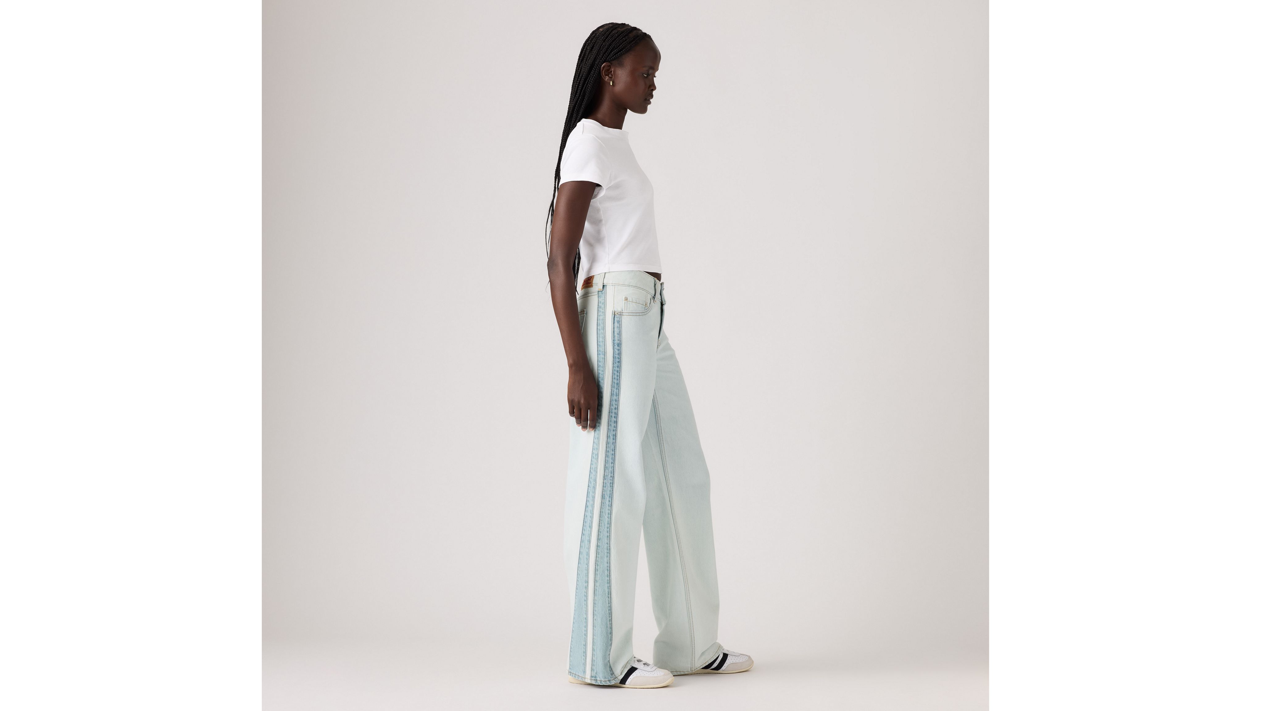 Superlow Loose Stripe Jeans 3