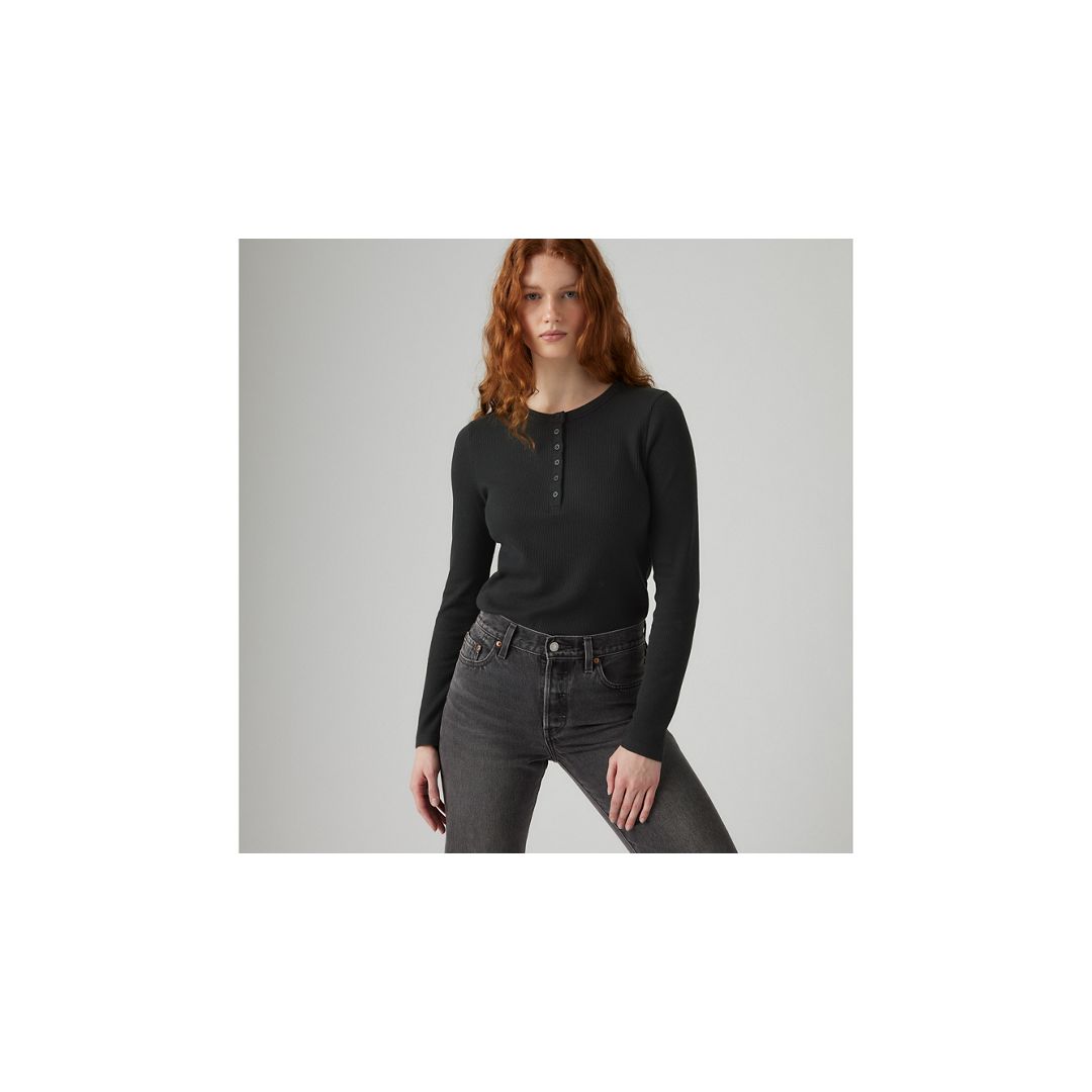 Levi's Dana Henley In Multi