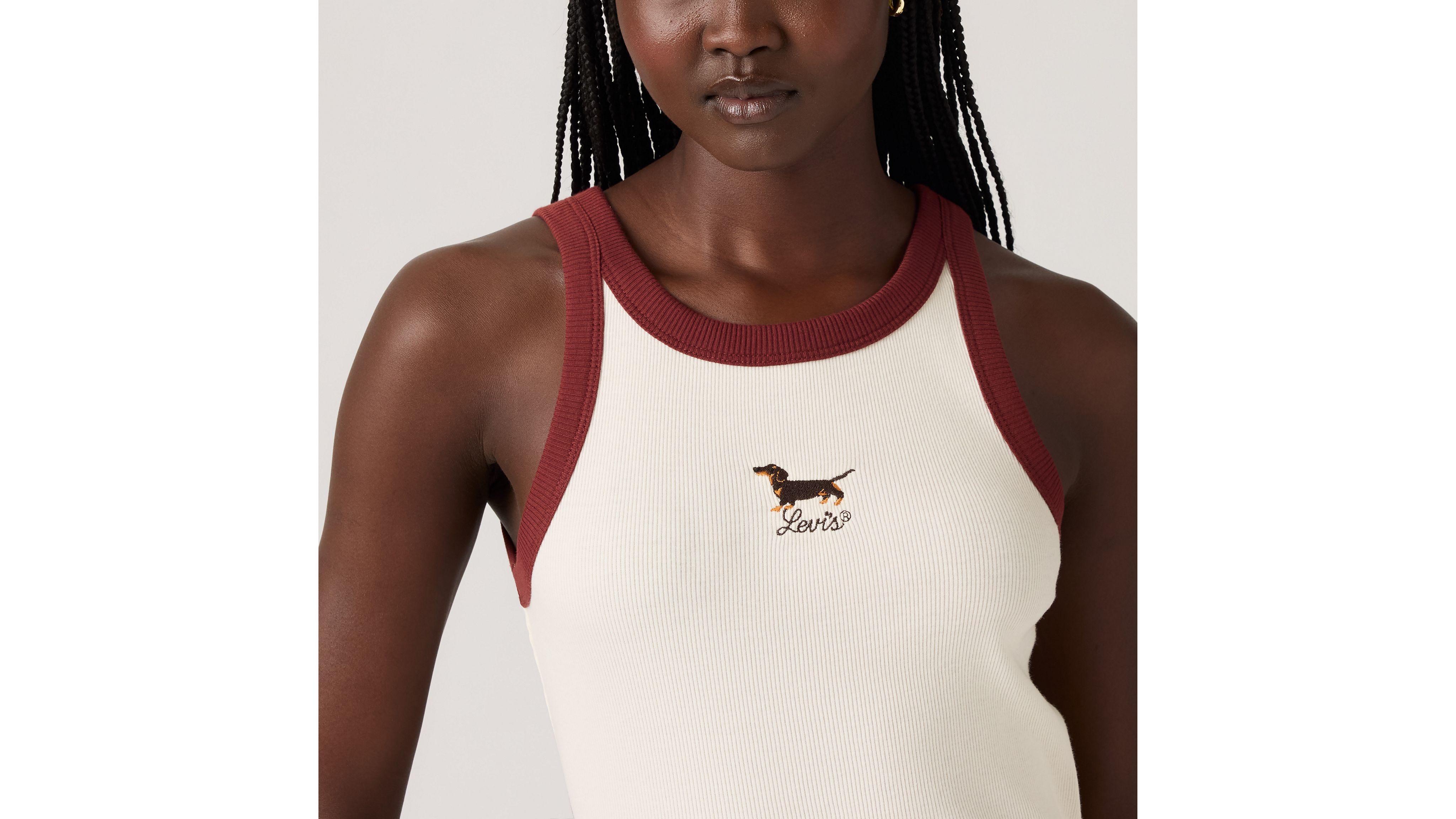Graphic Essential Racer Tank
