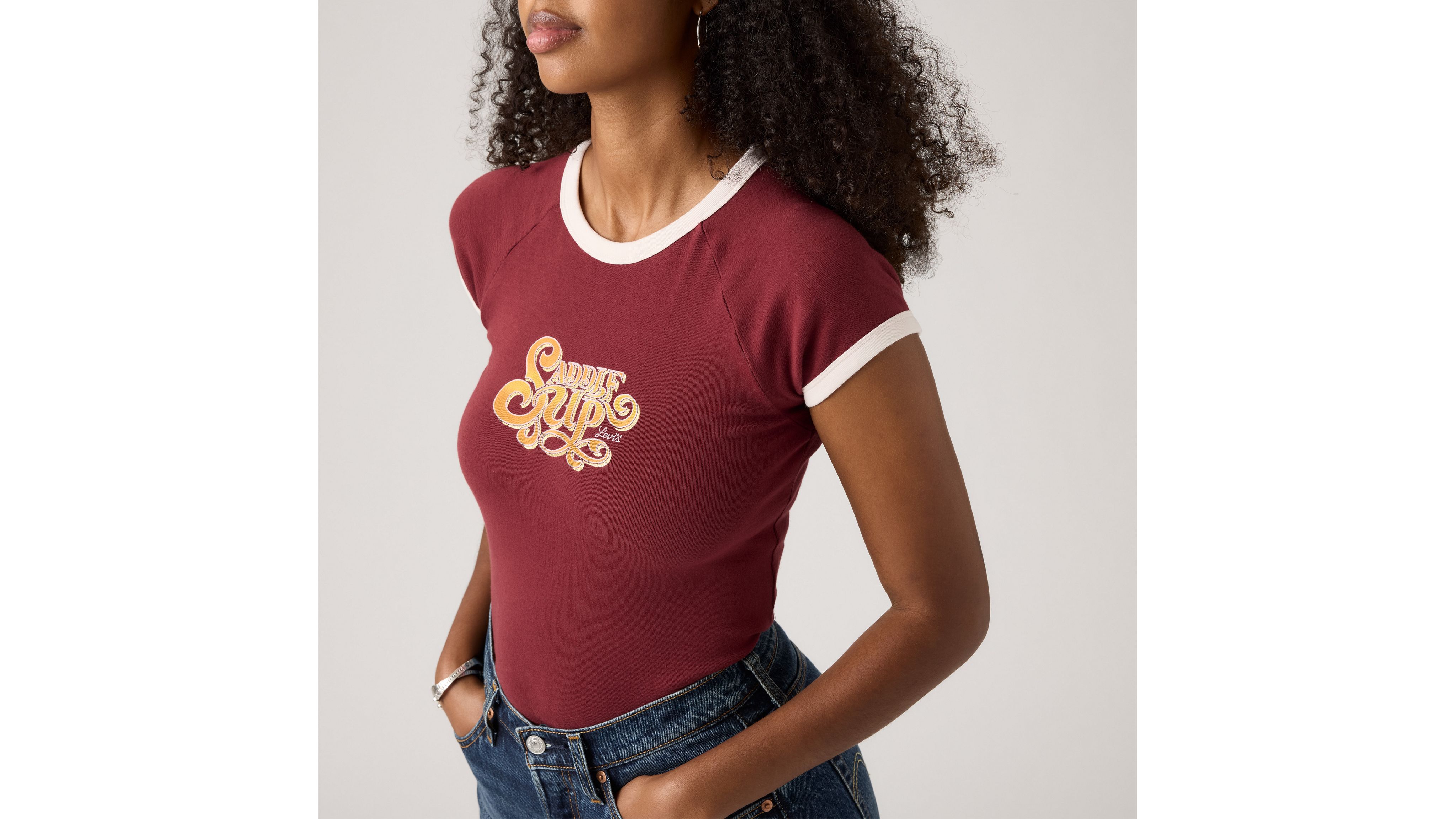 Graphic Riley Raglan Tee