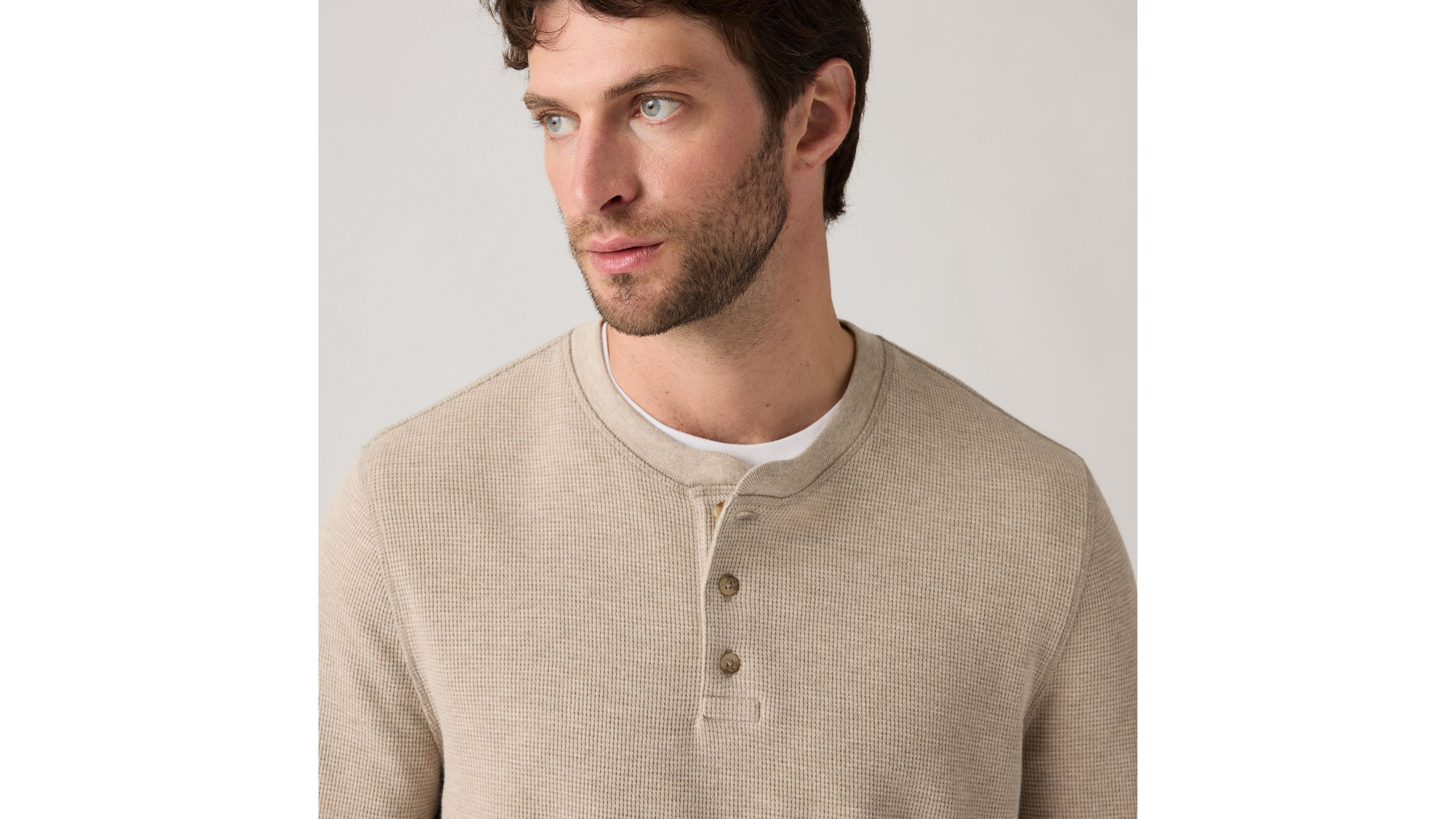 Long-Sleeve Dry Goods Henley