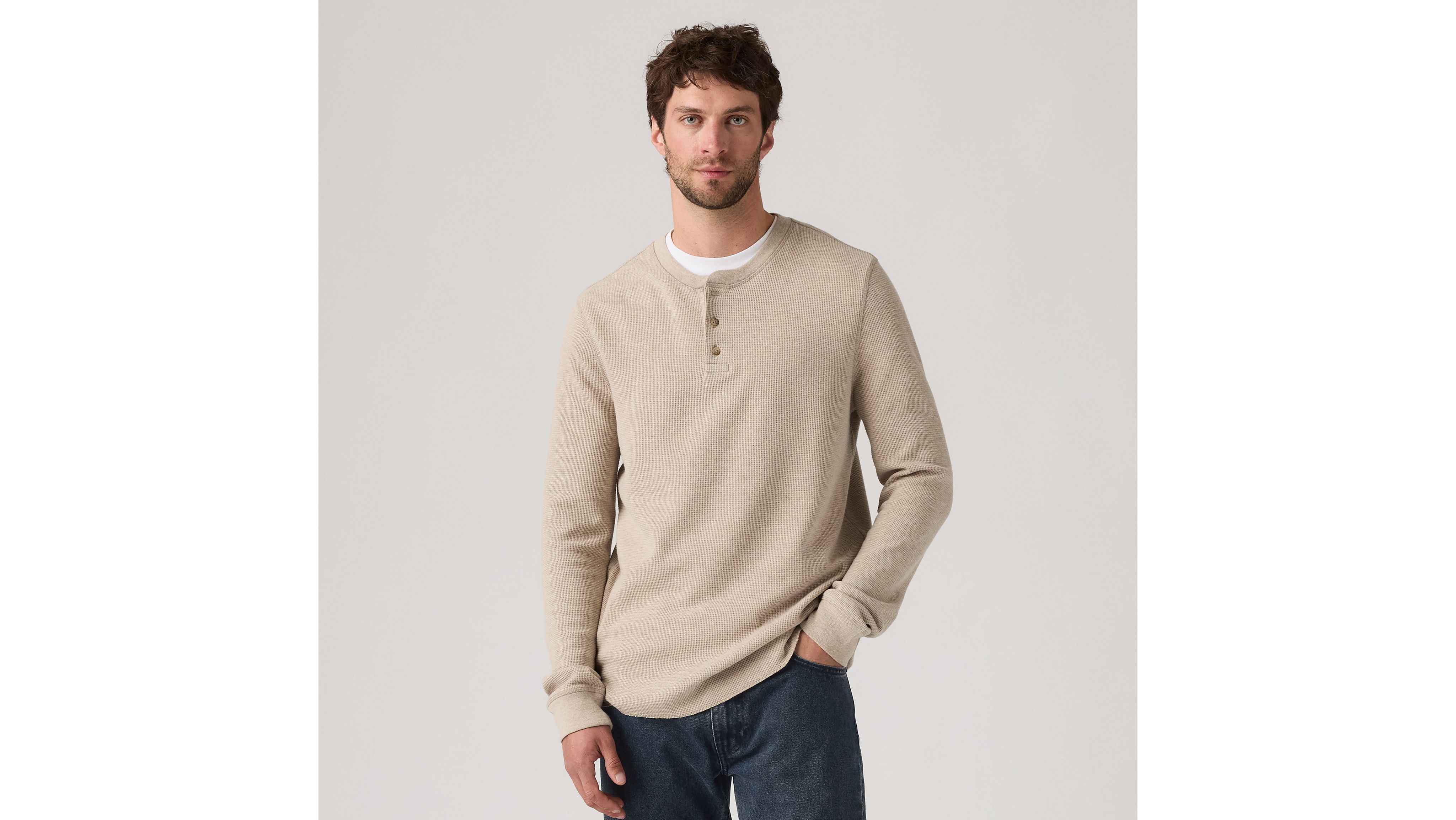 Long-Sleeve Dry Goods Henley 1