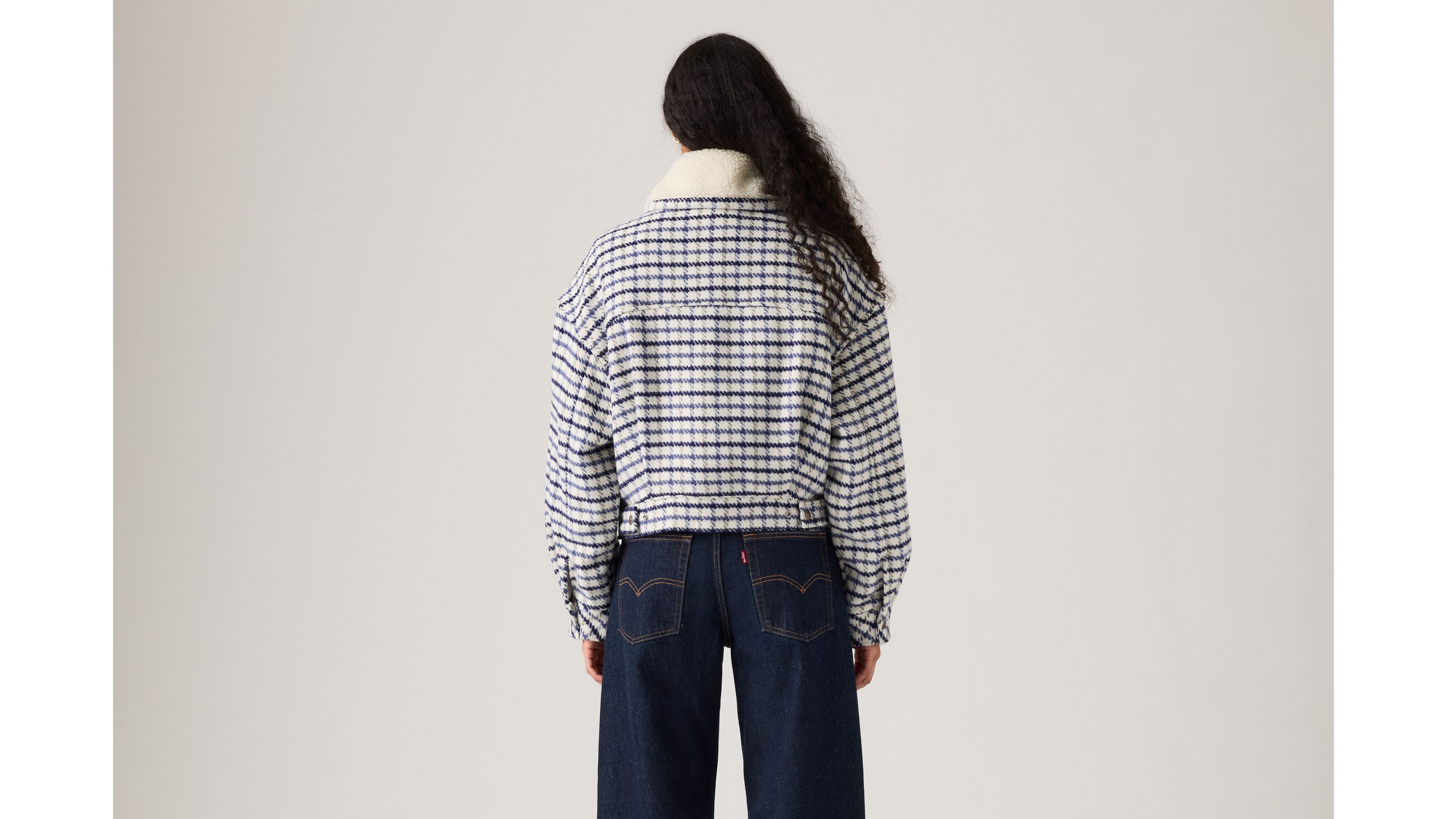 Shrunken '90s Wool Trucker Jacket