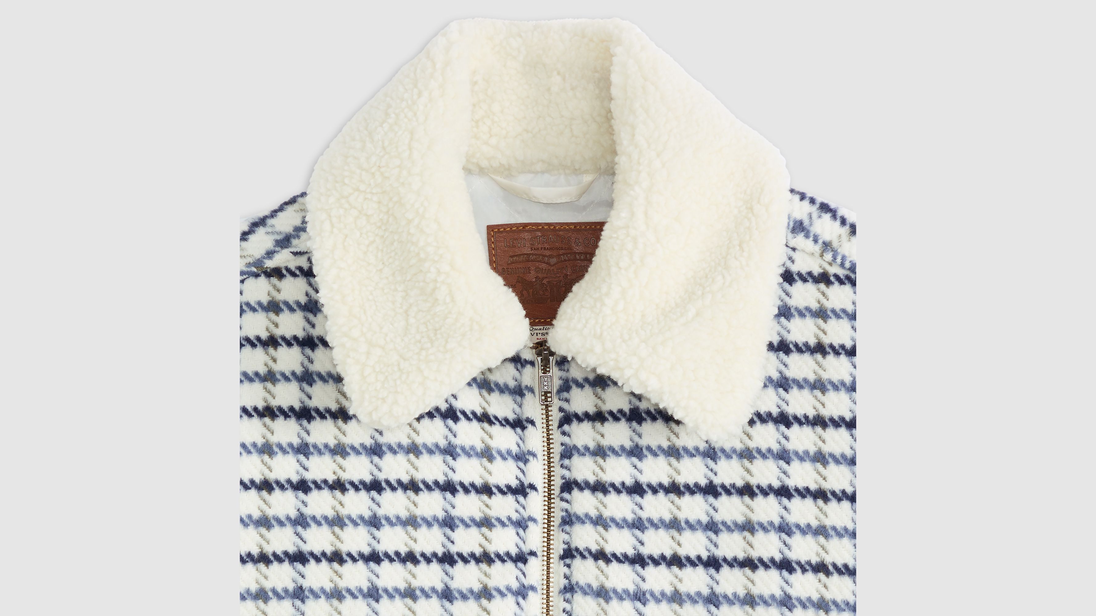 Shrunken '90s Wool Trucker Jacket