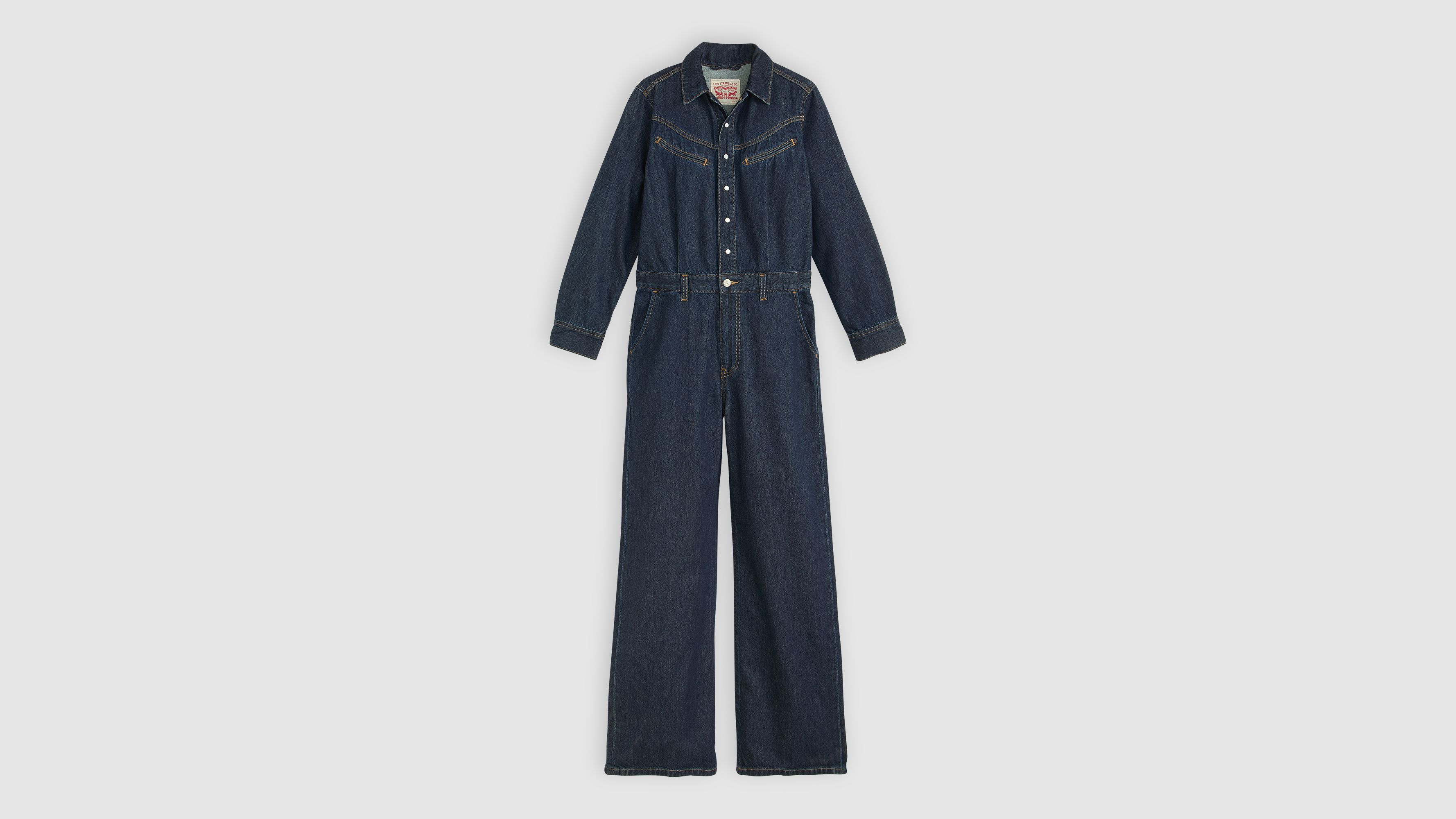 Rinoa lightweight jumpsuit med vida ben 6