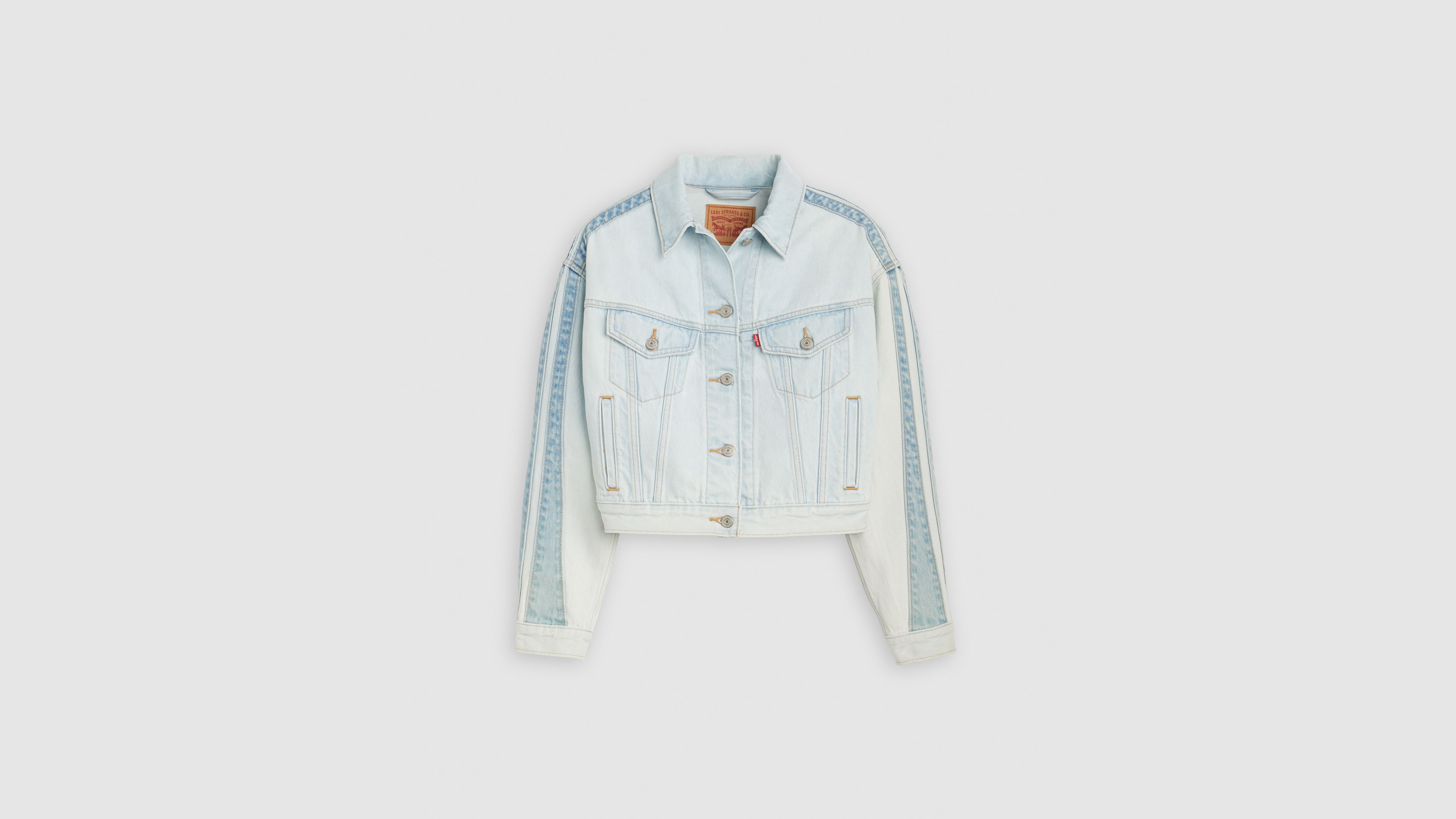 LEVI’S SHRUKEN 90S TRUCKER REMEMBER Levi's® SHRUNKEN 90S TRUCKER - Denim jacket - remember