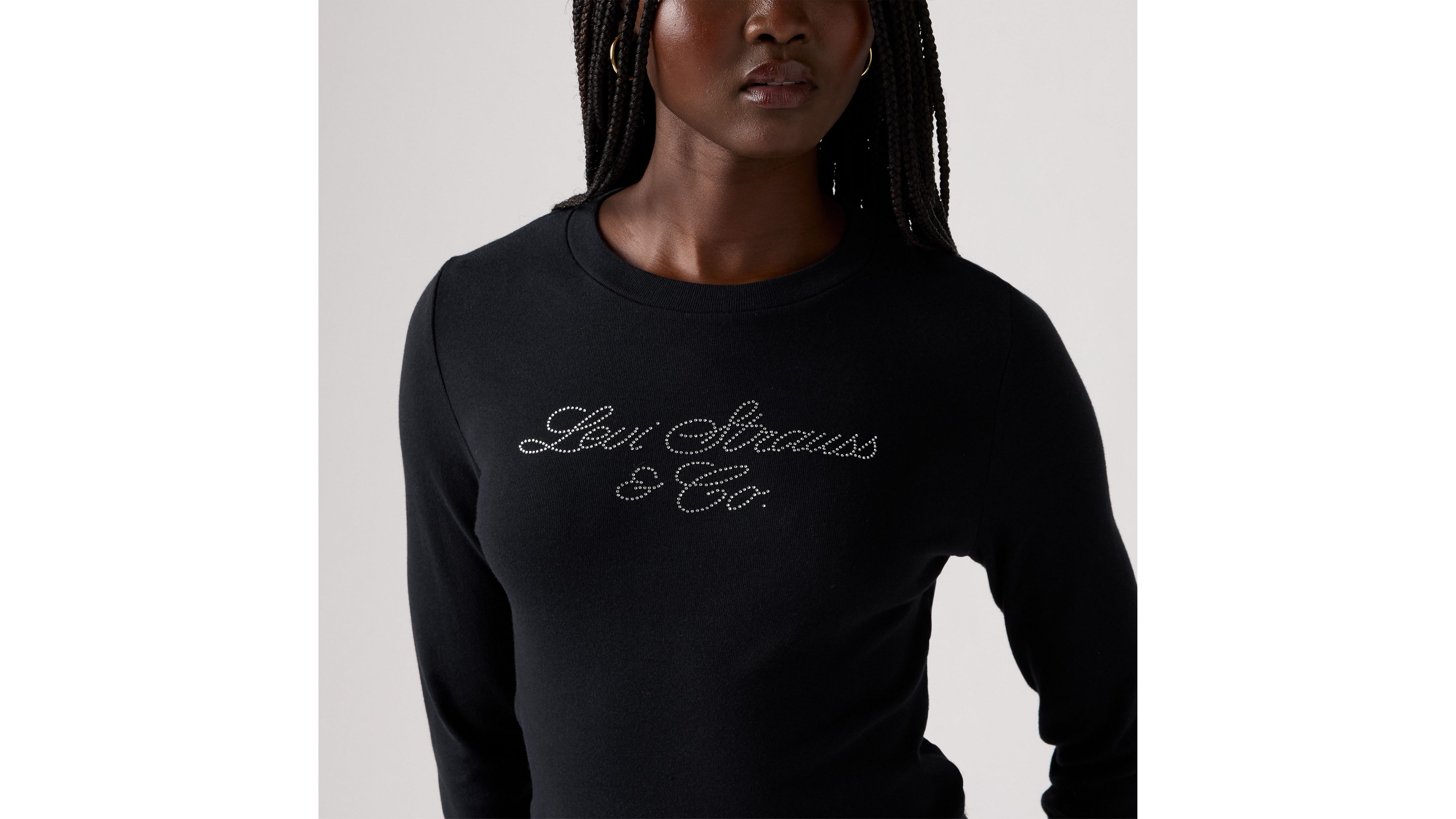 Graphic Essential Tee med lange ærmer 4