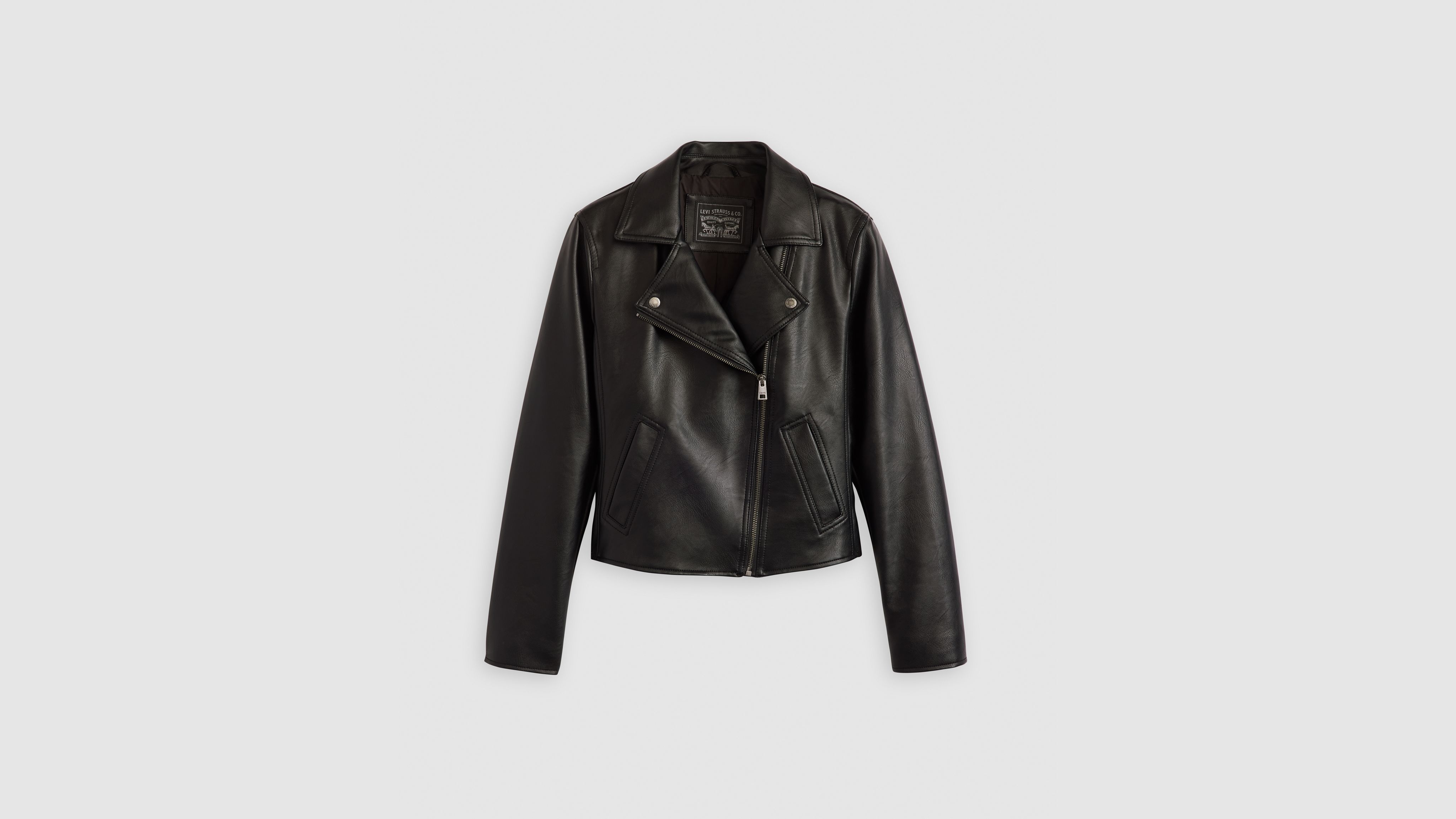 Levi's Moto Welt Pocket Jacket In Black
