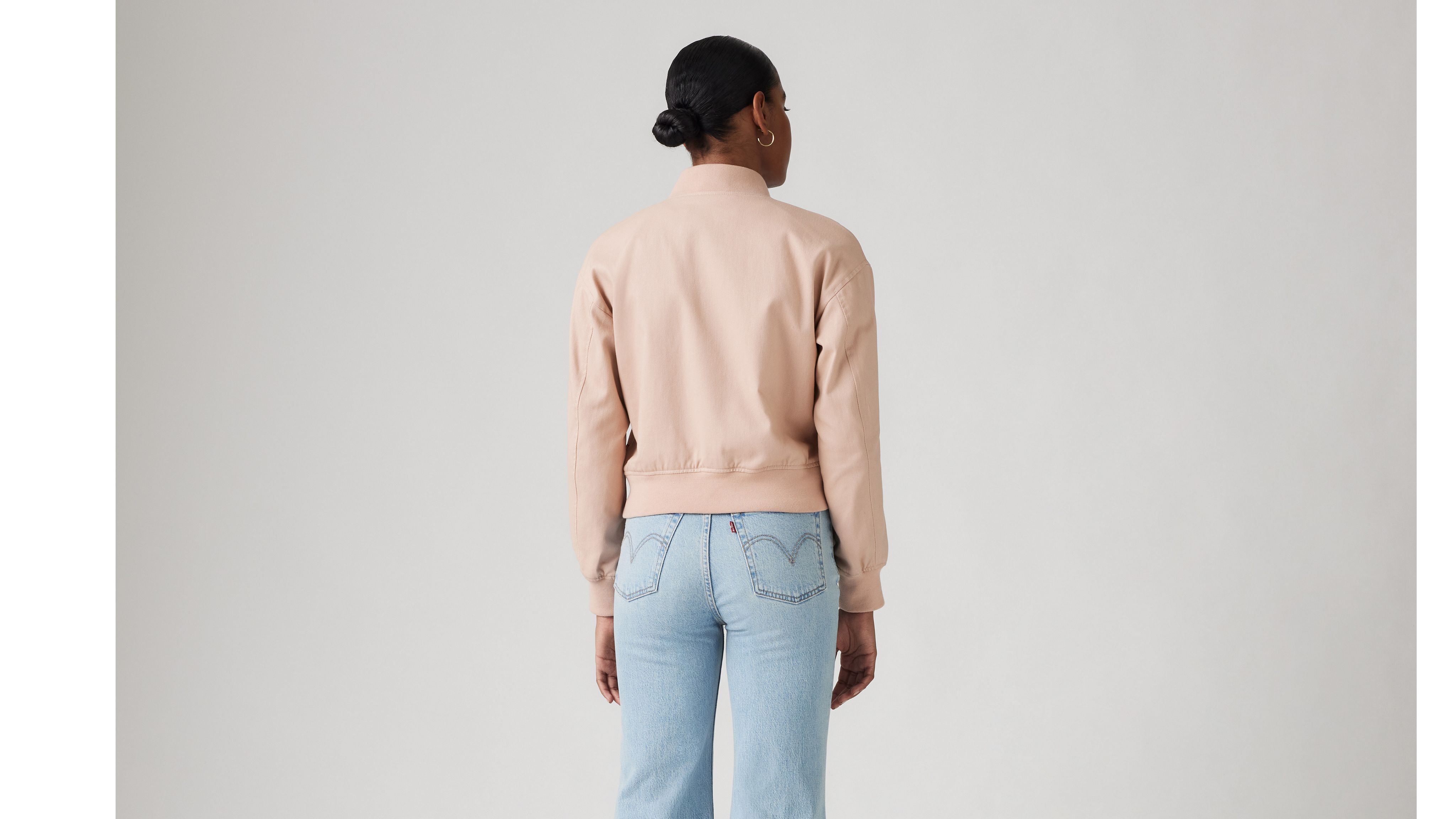 Levi's Varsity Bomber Jacket In Black
