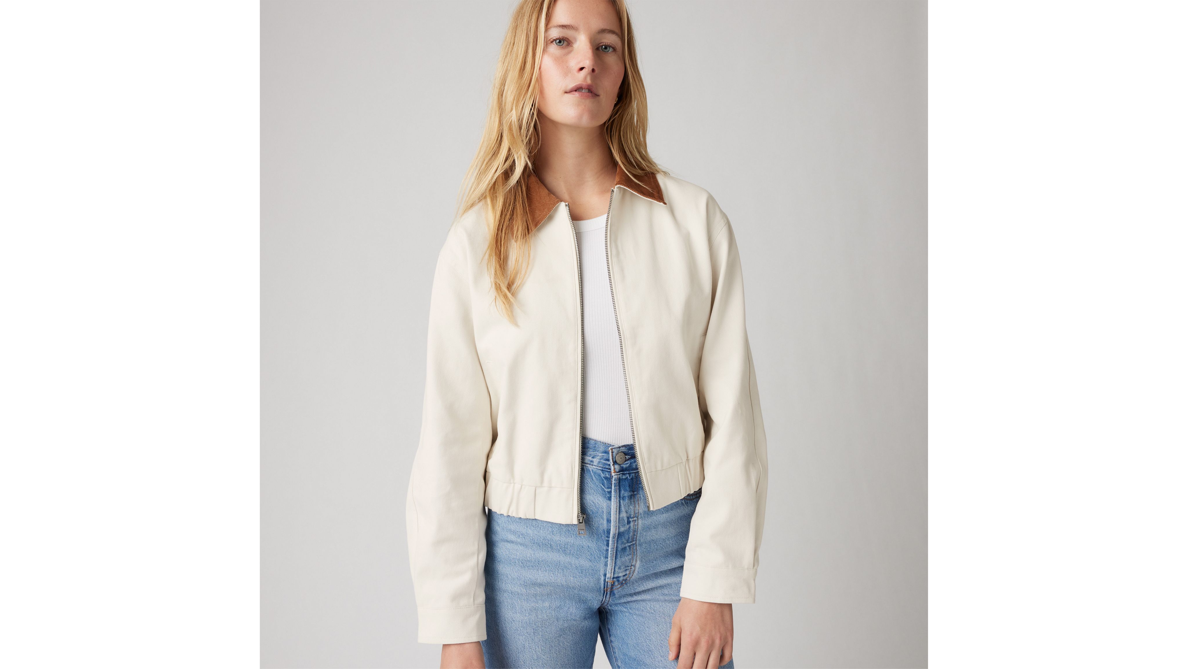 Levi's Laydown Collar Jacket In Black