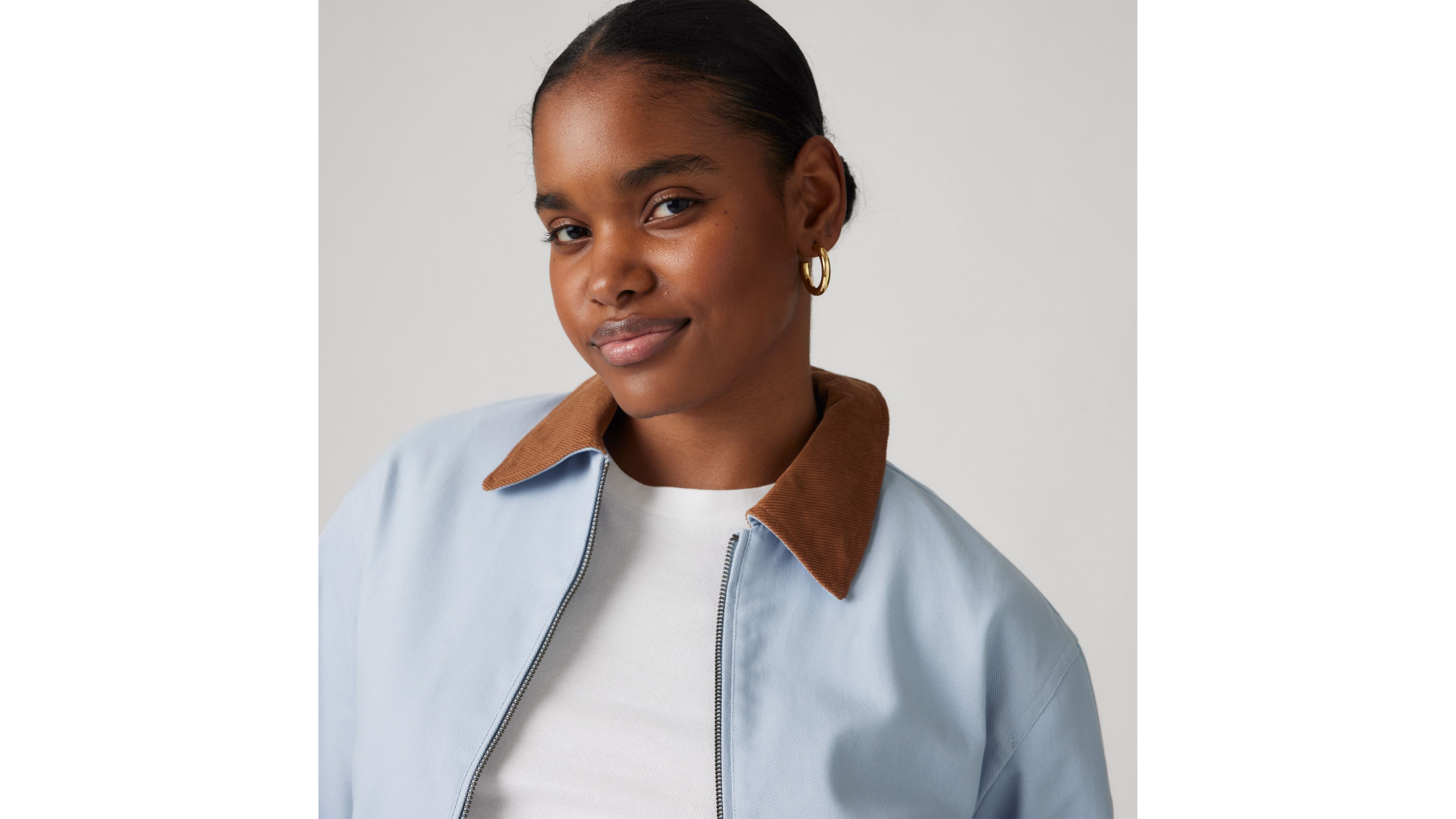 Levi's Laydown Collar Jacket In Black
